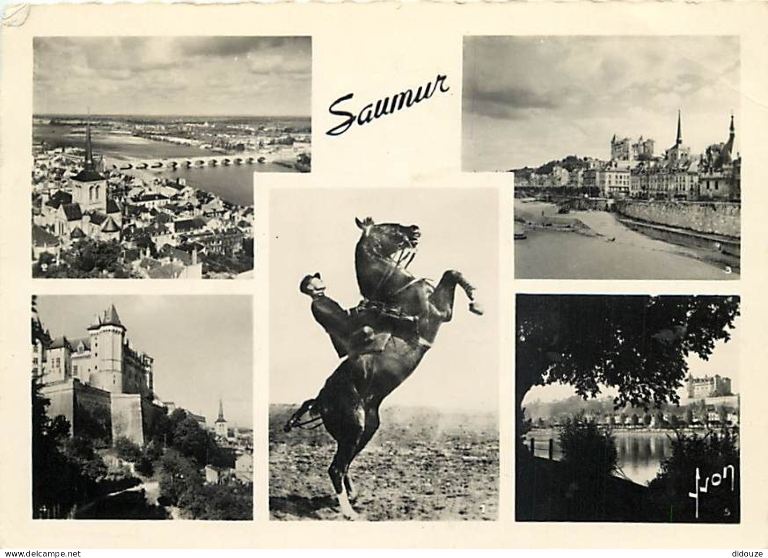 49 - Saumur - Multivues - Carte Dentelée - CPSM Grand Format - Voir Scans Recto-Verso - Saumur