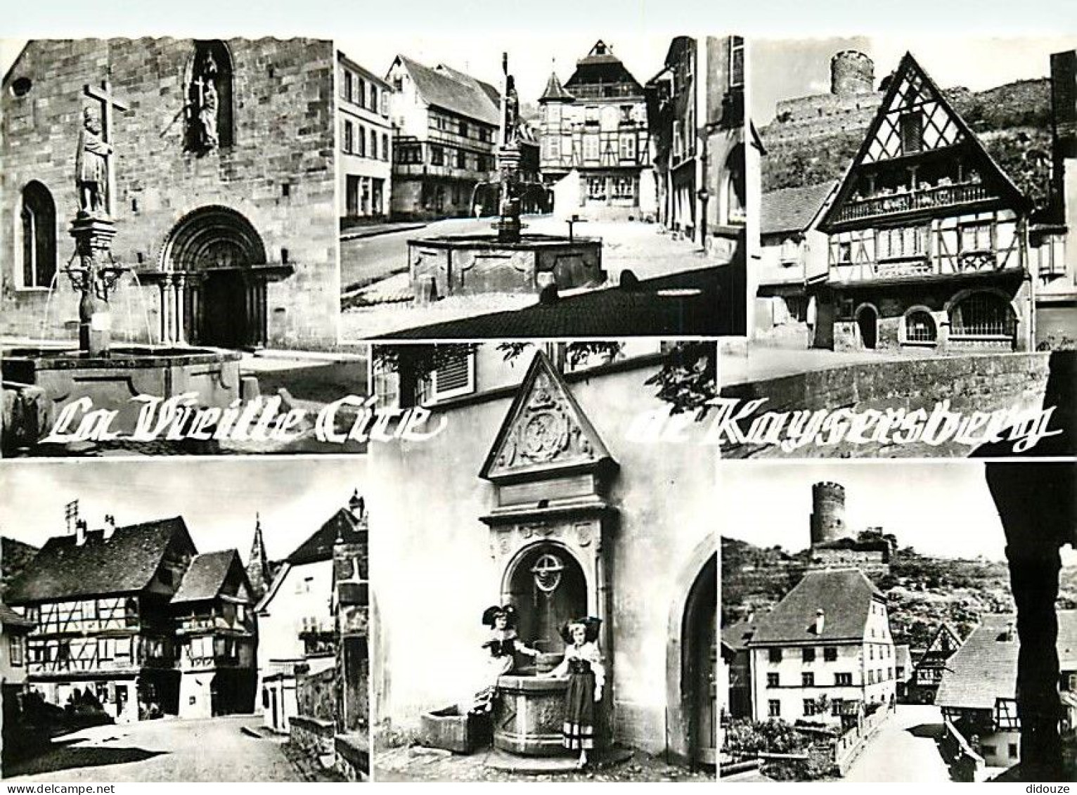 68 - Kaysersberg - Multivues - Mention Photographie Véritable - CPSM Grand Format - Voir Scans Recto-Verso - Kaysersberg