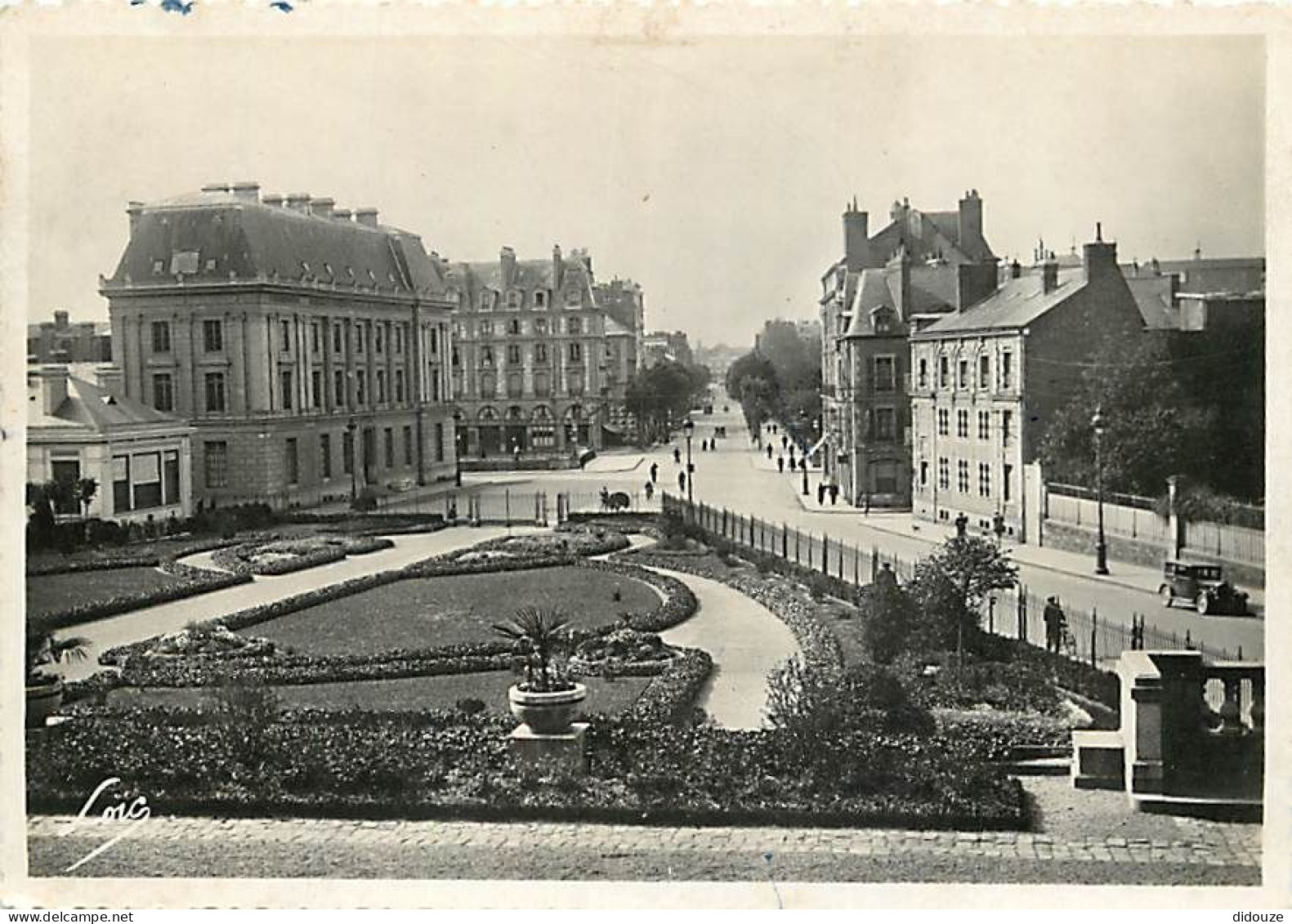 35 - Rennes - Avenue Janvier Vue Du Square Du Palais Saint--Georges - Automobiles - CPSM Grand Format - Voir Scans Recto - Rennes