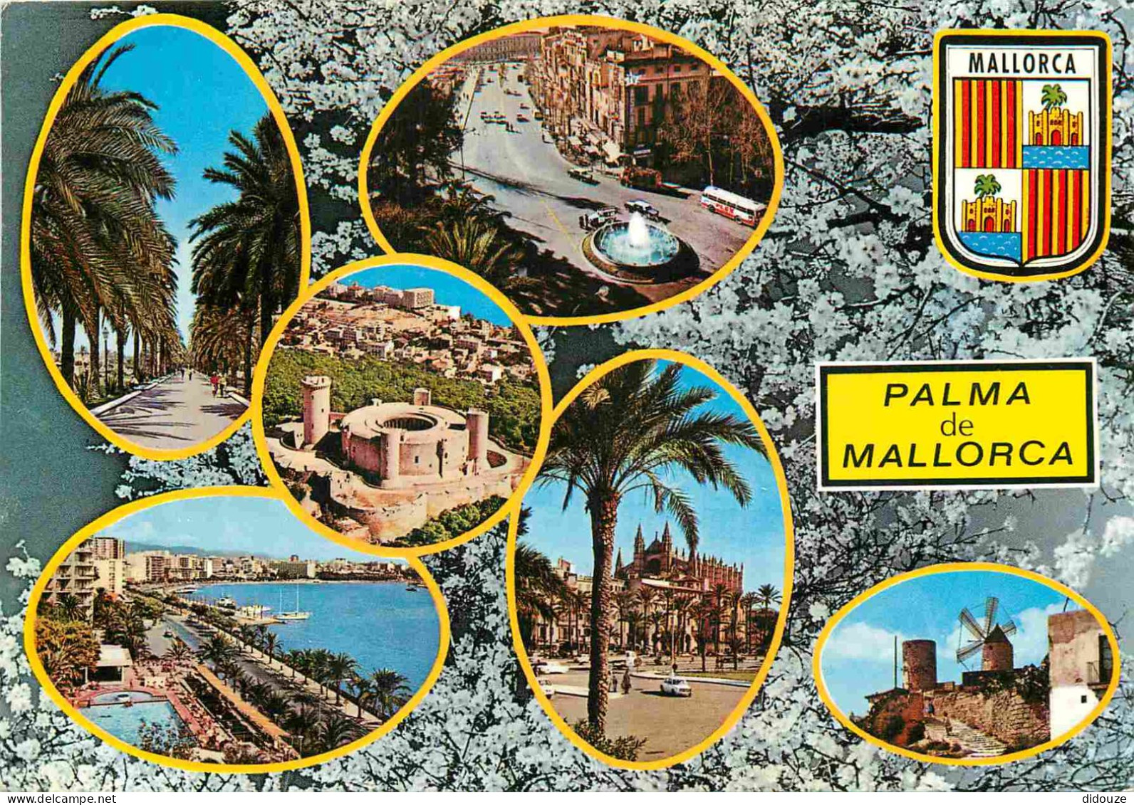 Espagne - Espana - Islas Baleares - Palma De Mallorca - Multivues - Blasons - CPM - Voir Scans Recto-Verso - Palma De Mallorca