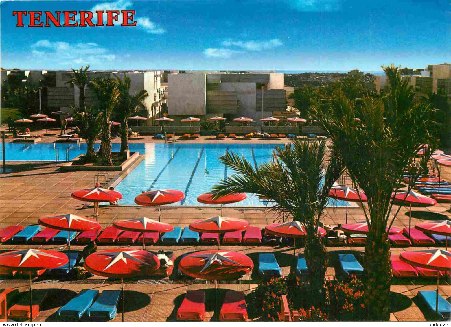 Espagne - Espana - Islas Canarias - Tenerife - Costa Del Silencio - Frontera - Immeubles - Architecture - Piscine - CPM  - Tenerife