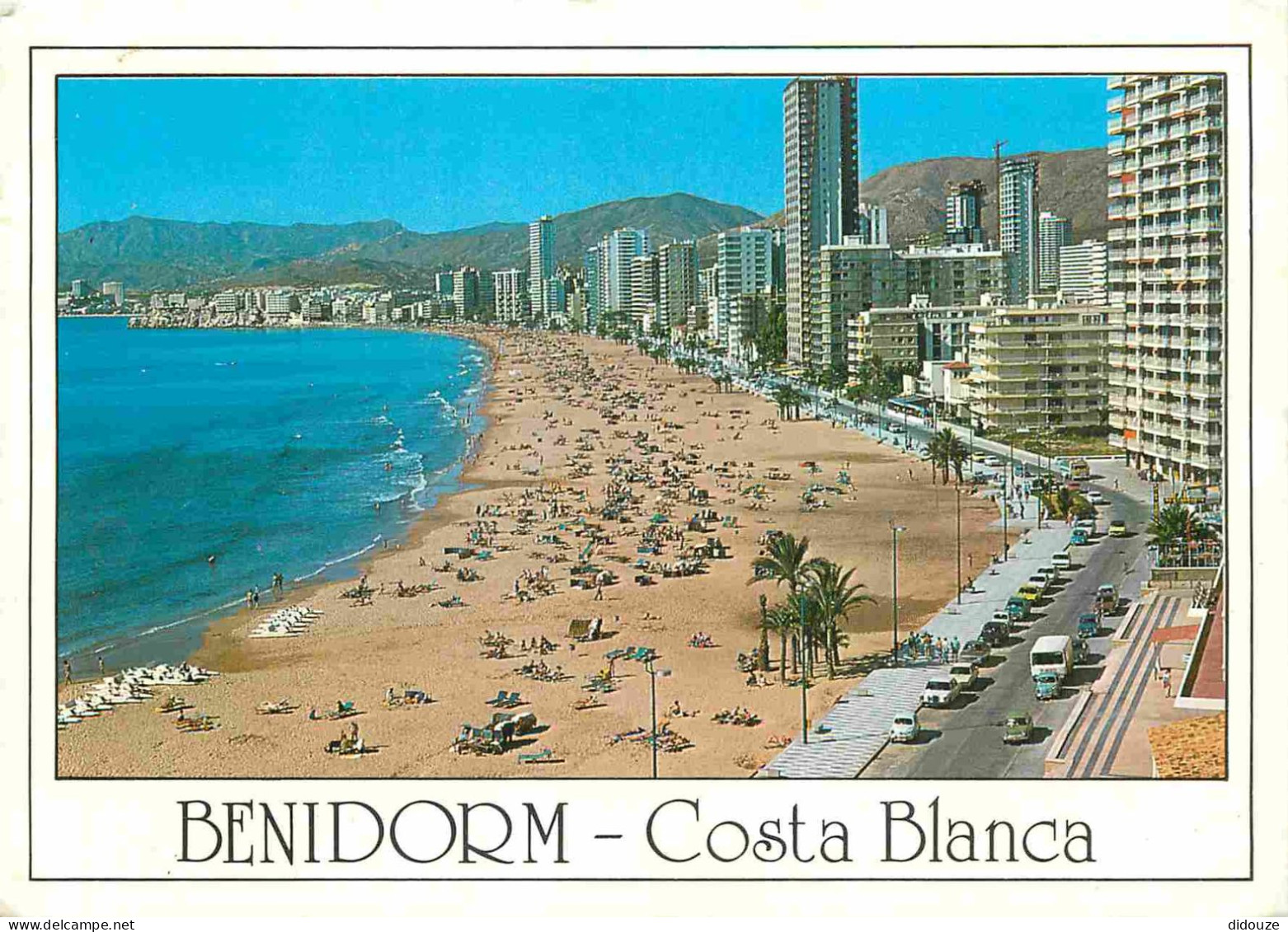 Espagne - Espana - Comunidad Valenciana - Benidorm - Playa De Levante - Immeubles - Architecture - Plage - CPM - Voir Sc - Alicante