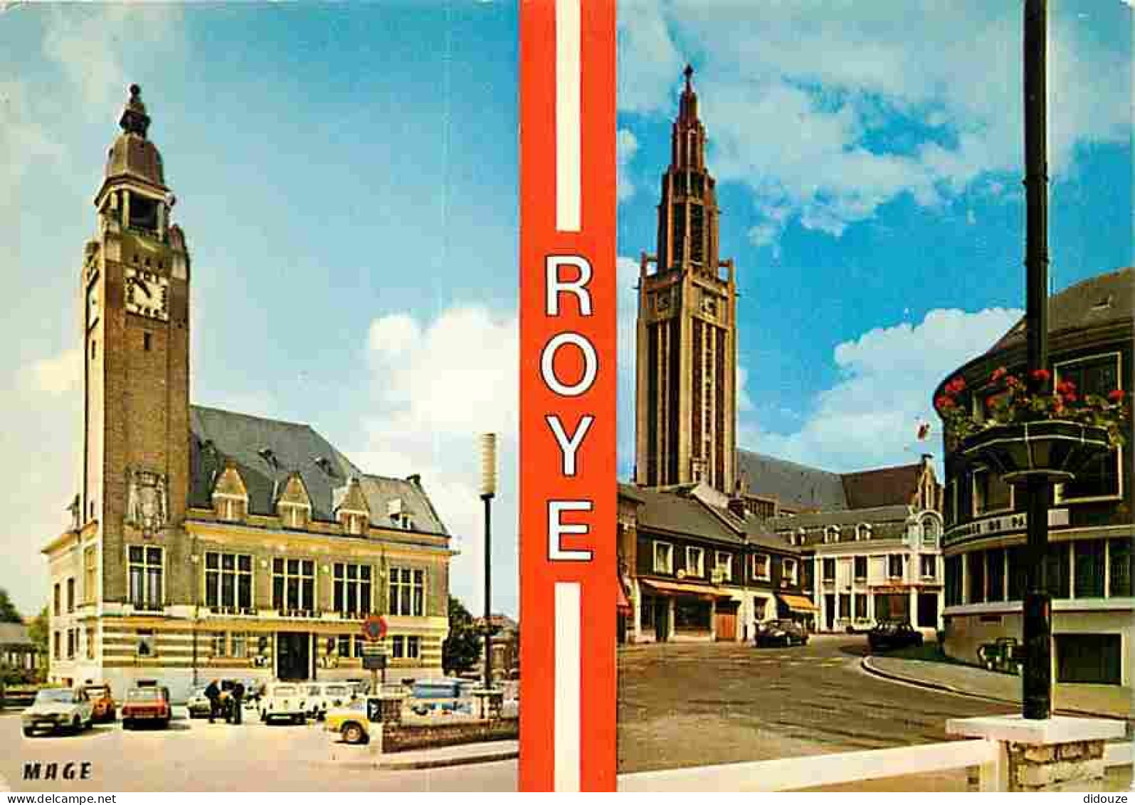 80 - Roye - Multivues - Automobiles - CPM - Voir Scans Recto-Verso - Roye