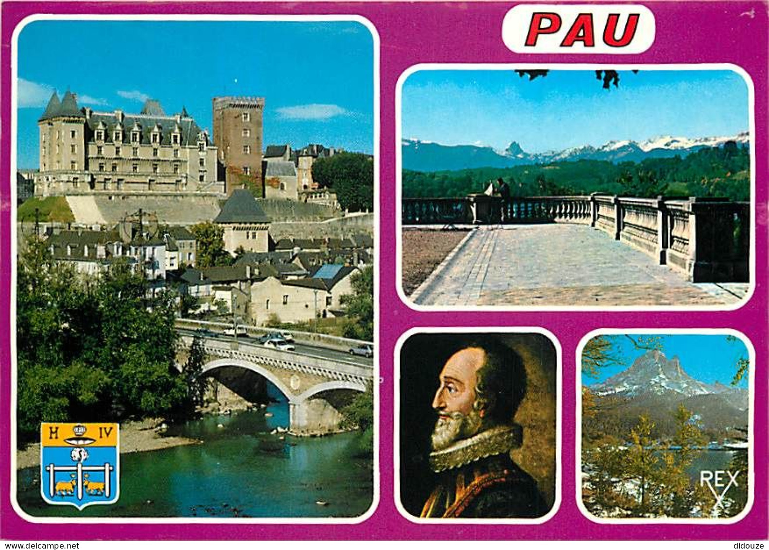 64 - Pau - Multivues - Blasons - Carte Neuve - CPM - Voir Scans Recto-Verso - Pau