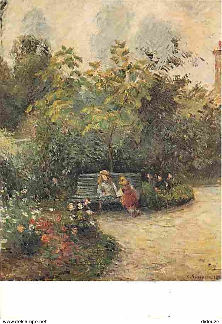 Art - Peinture - Camille Pissarro - Un Coin De Jardin à L'Hermitage - CPM - Voir Scans Recto-Verso - Pittura & Quadri