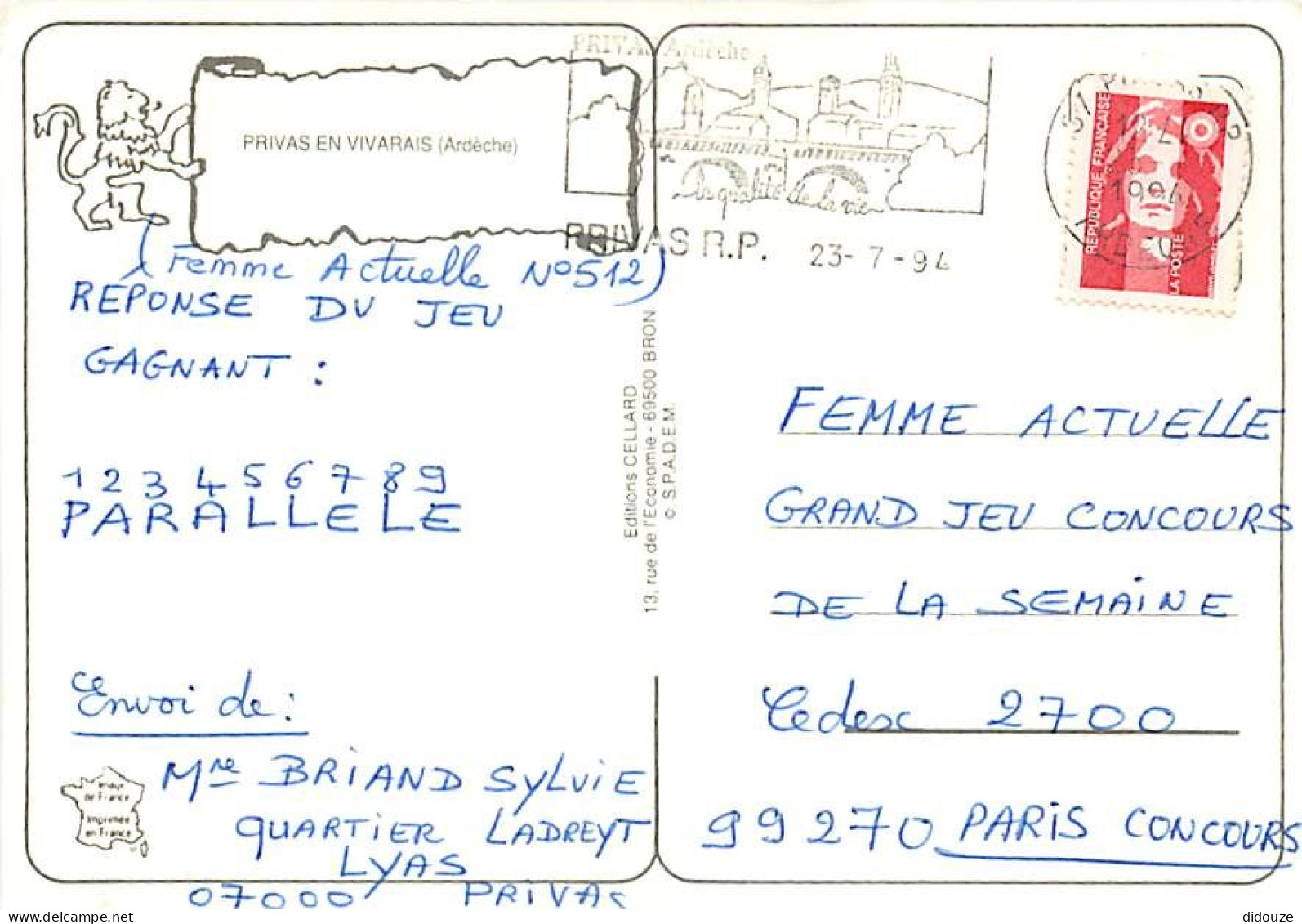 07 - Privas En Vivarais - Multivues - CPM - Voir Scans Recto-Verso - Privas