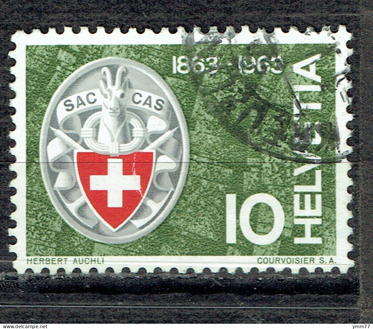 Série De Propagande : Centenaire Du Club Alpin - Used Stamps