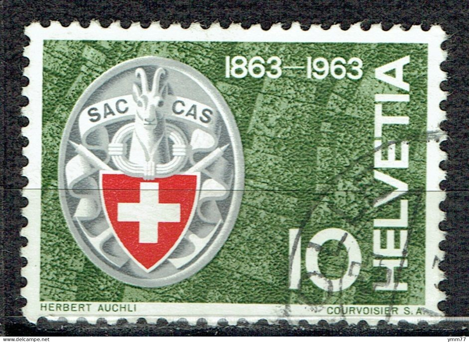 Série De Propagande : Centenaire Du Club Alpin - Used Stamps