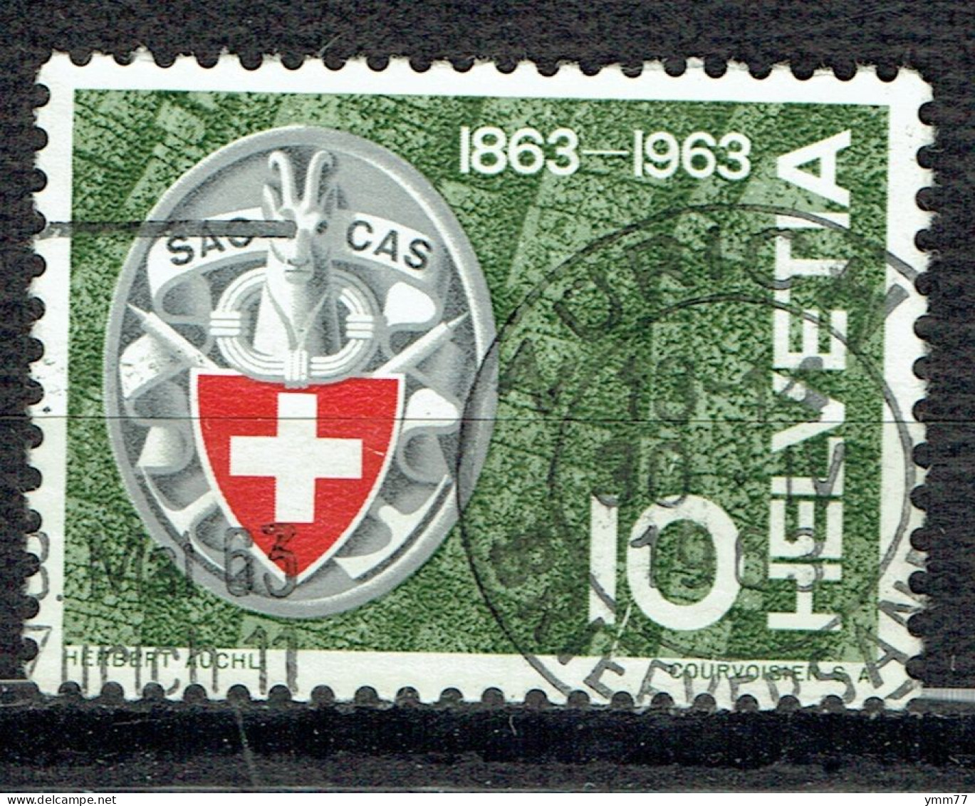 Série De Propagande : Centenaire Du Club Alpin - Used Stamps