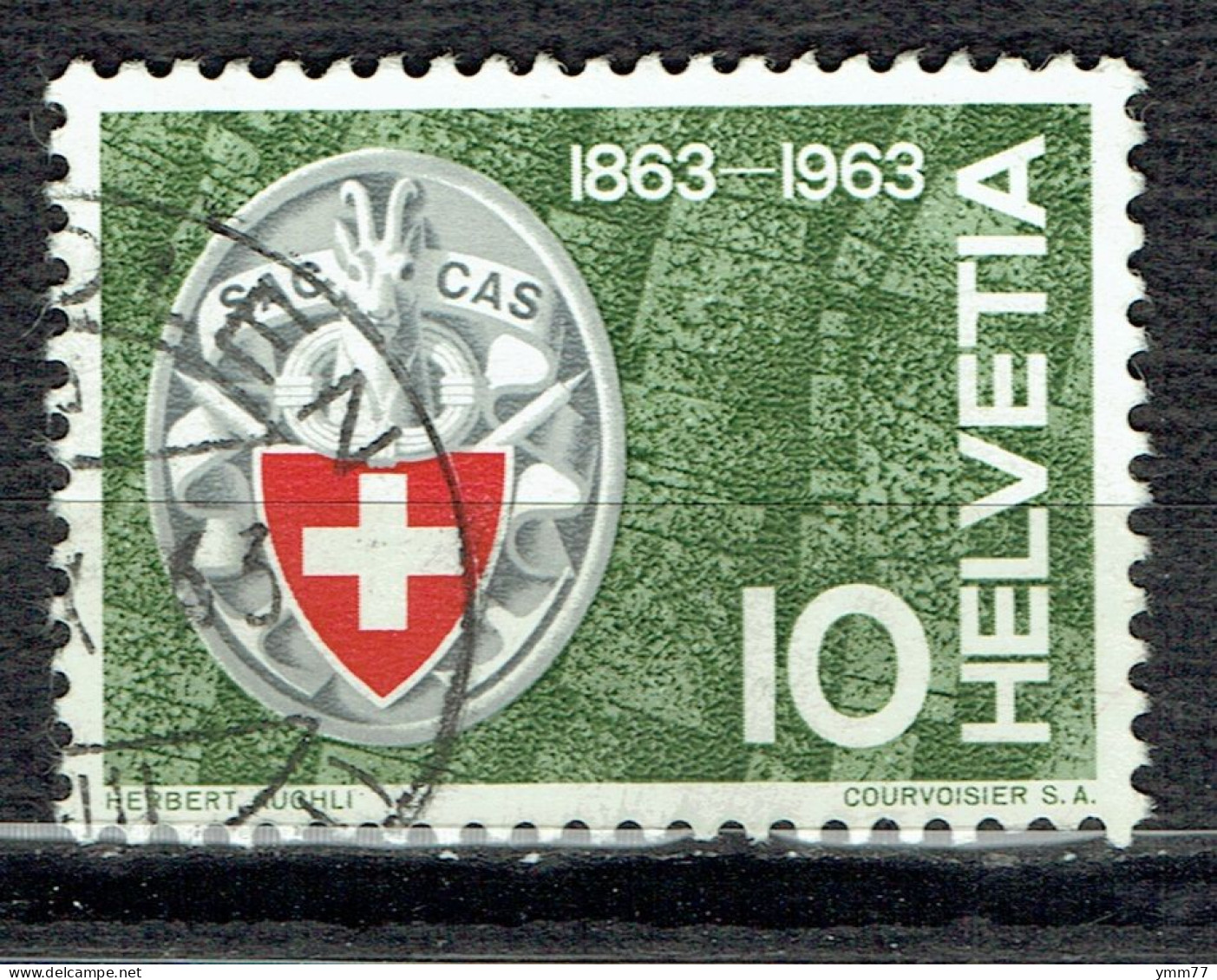Série De Propagande : Centenaire Du Club Alpin - Used Stamps