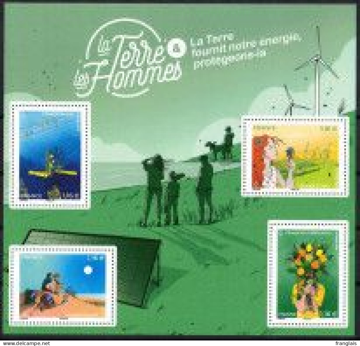 FRANCE  F 5619  Bloc Terre Des Hommes, Neuf Sans Charnière. Cote 11€ - Neufs