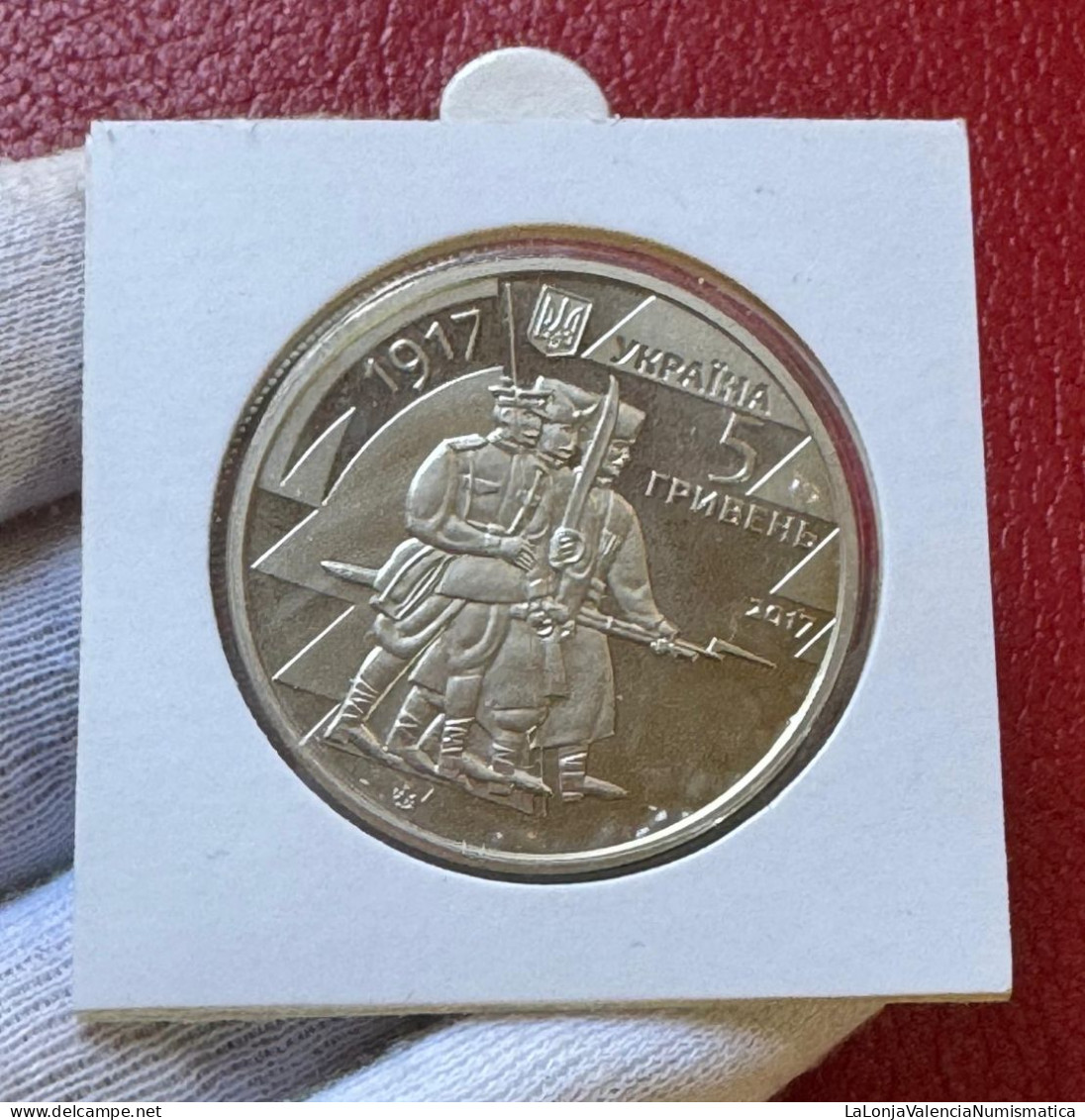 Ucrania Ukraine 5 Hryven Armed Forces 2017 Km 865 Sc Unc - Oekraïne