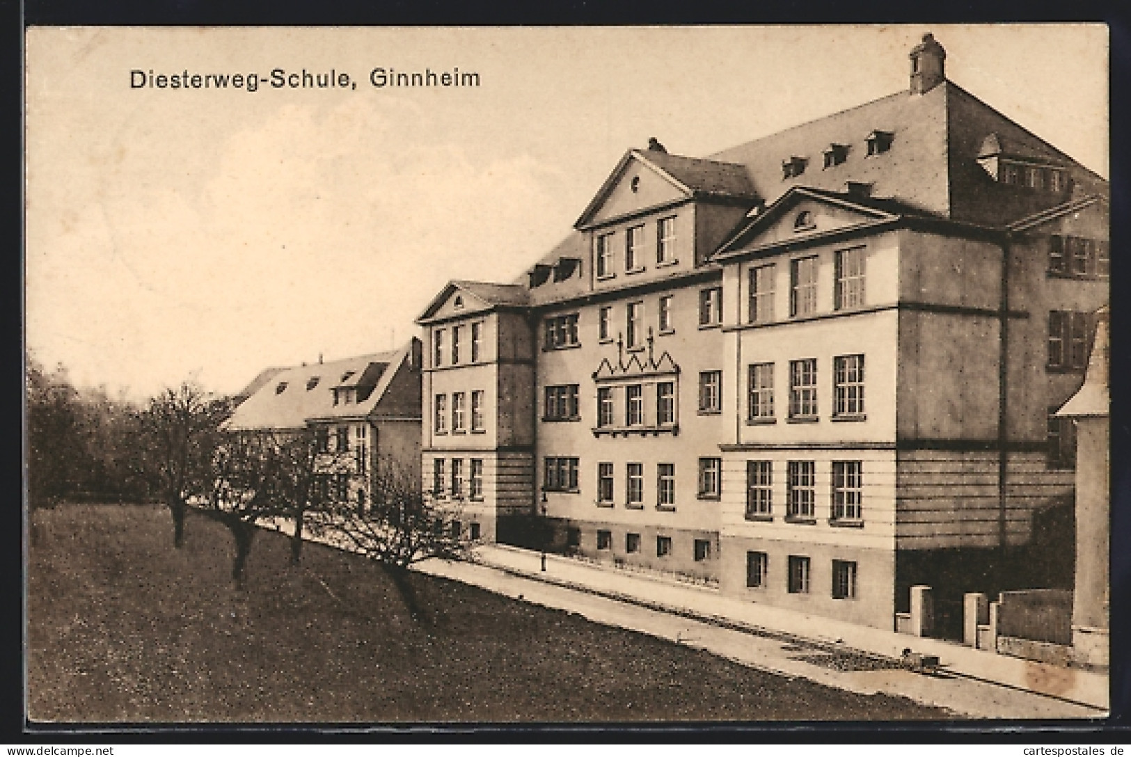 AK Frankfurt-Ginnheim, Partie An Der Diesterweg Schule  - Frankfurt A. Main