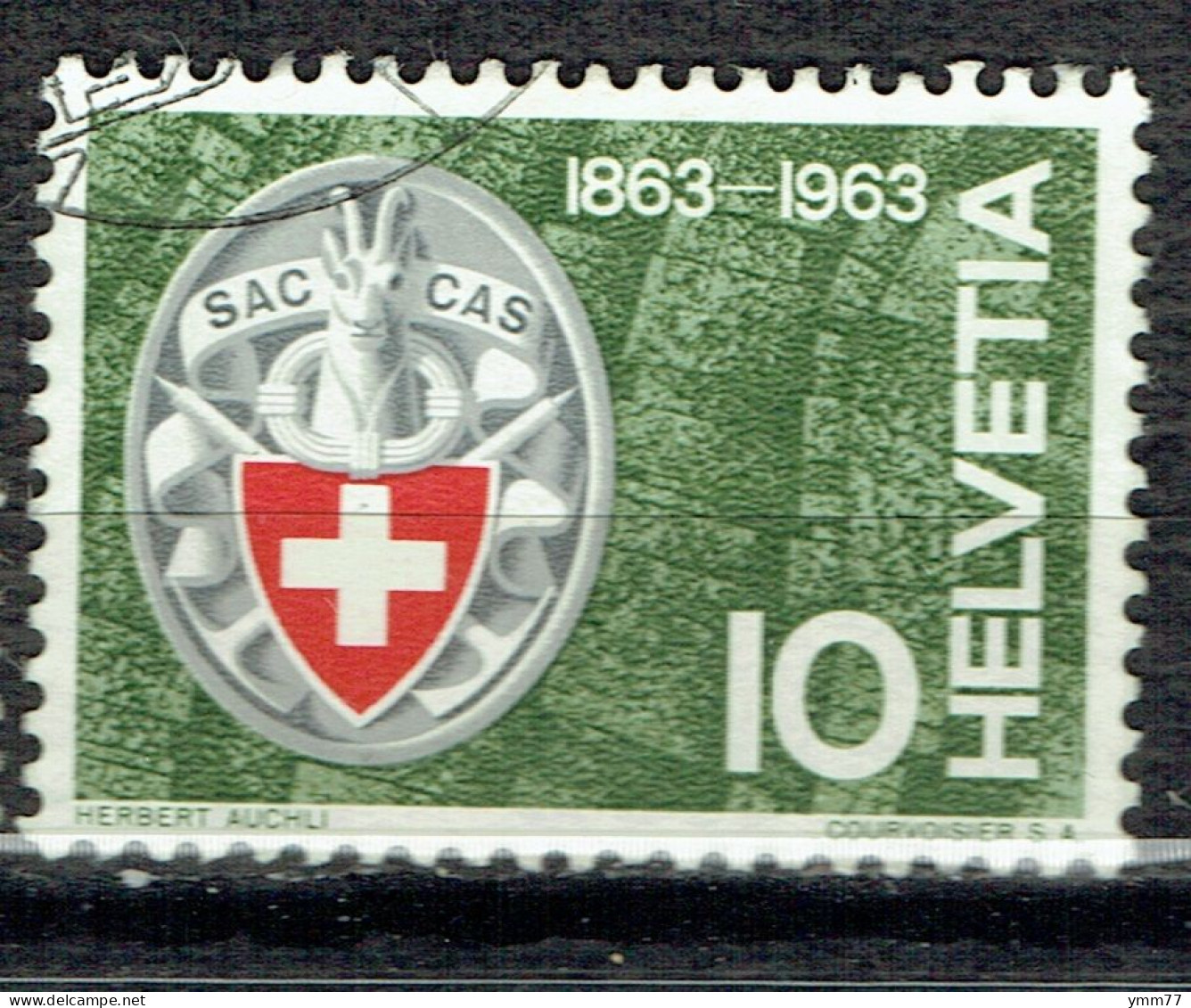 Série De Propagande : Centenaire Du Club Alpin - Used Stamps