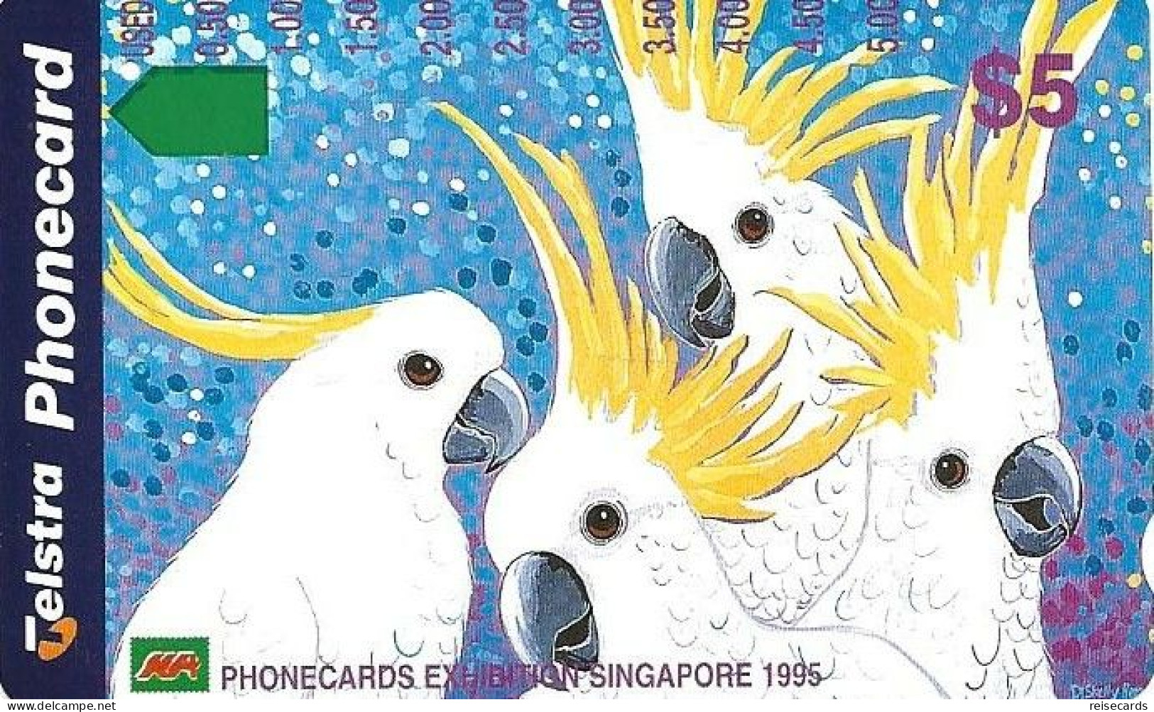 Australia: Telstra - Phonecards Exhibition Singapore 1995 - Australie