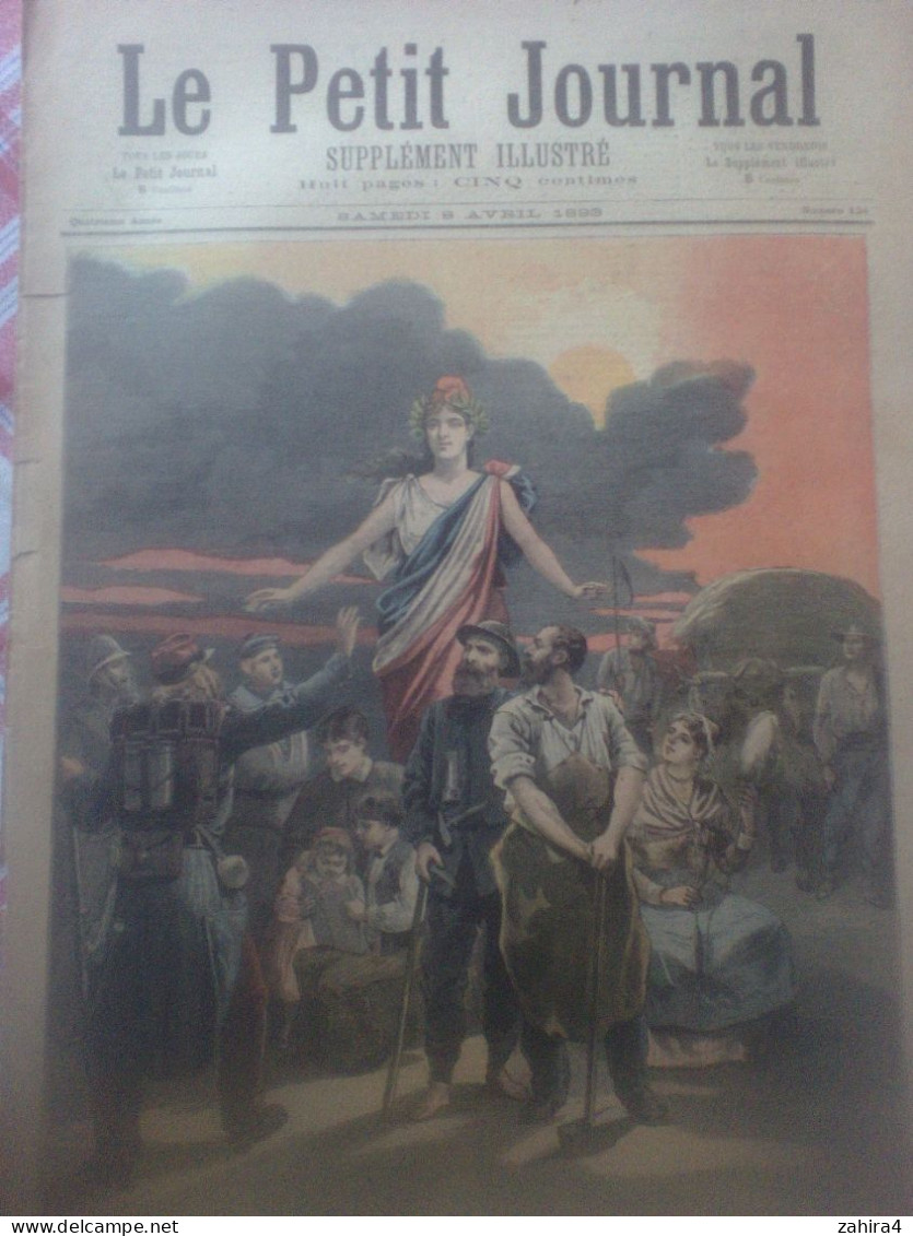 Le Petit Journal N°124 Forgeron Mineur Marianne Paysan La Prison D'Etampes Partition Prend Garde Au Loup Lemoine Puget - Magazines - Before 1900