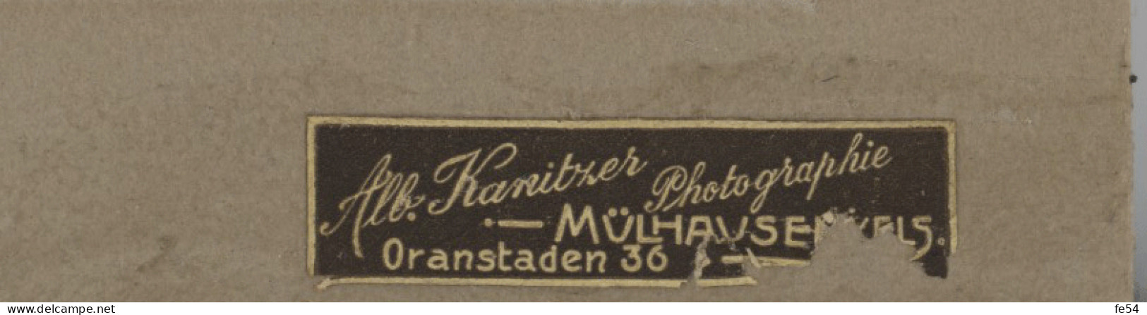 ° PFETTERHOUSE - PFETTERHAUSEN ° Cérémonie Devant L'usine D'horlogerie - En 1913  ( Date Sur Le Drapeau De L'empire ) ° - Orte