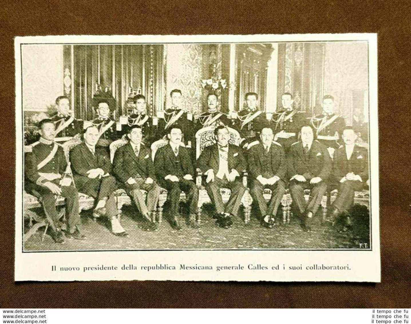 Plutarco Elías Calles Nel 1925 Guaymas 1877  Città Del Messico 1945 Presidente - Sonstige & Ohne Zuordnung