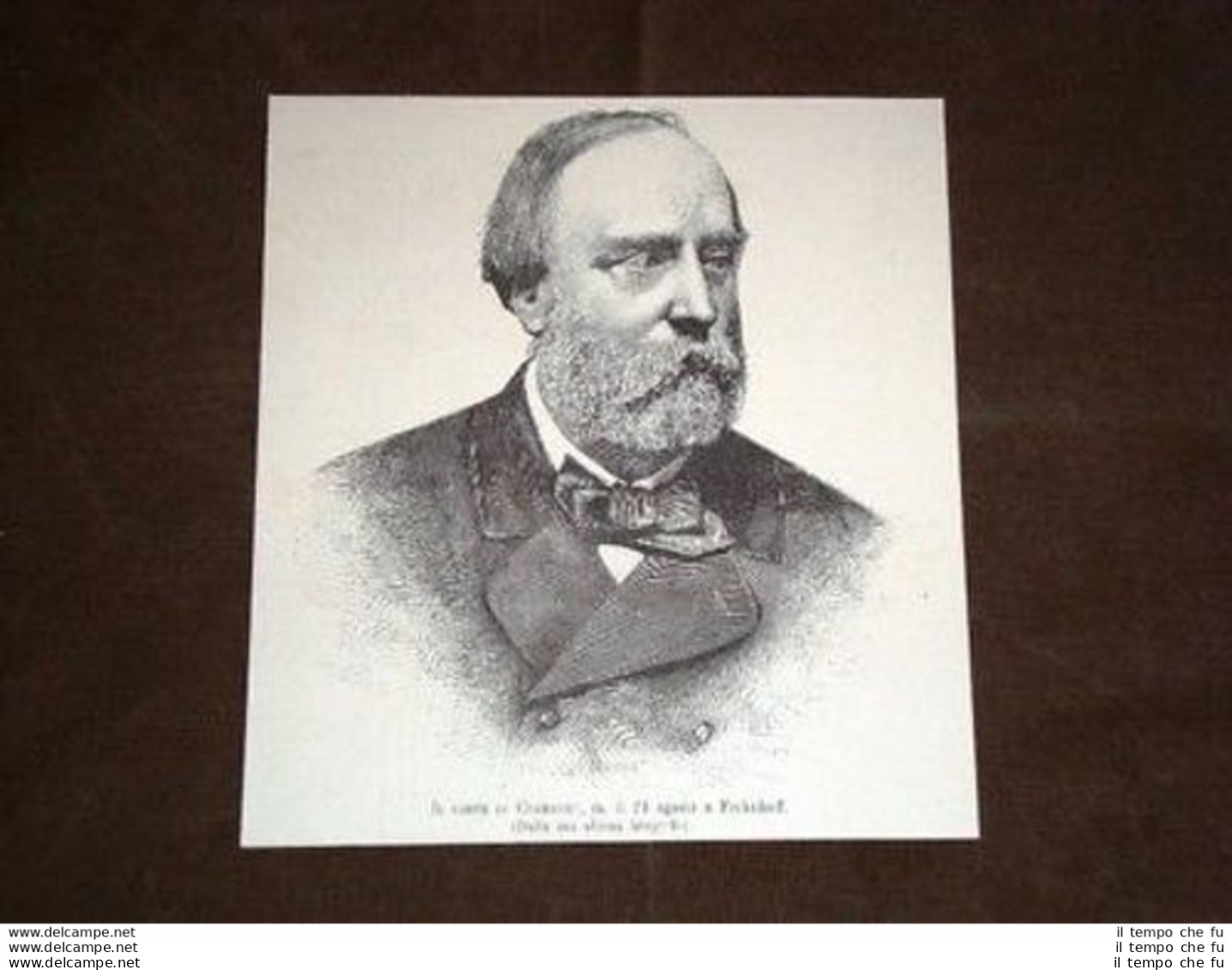 Enrico Di Borbone O D'Artois Di Parigi Conte Chambord - Avant 1900