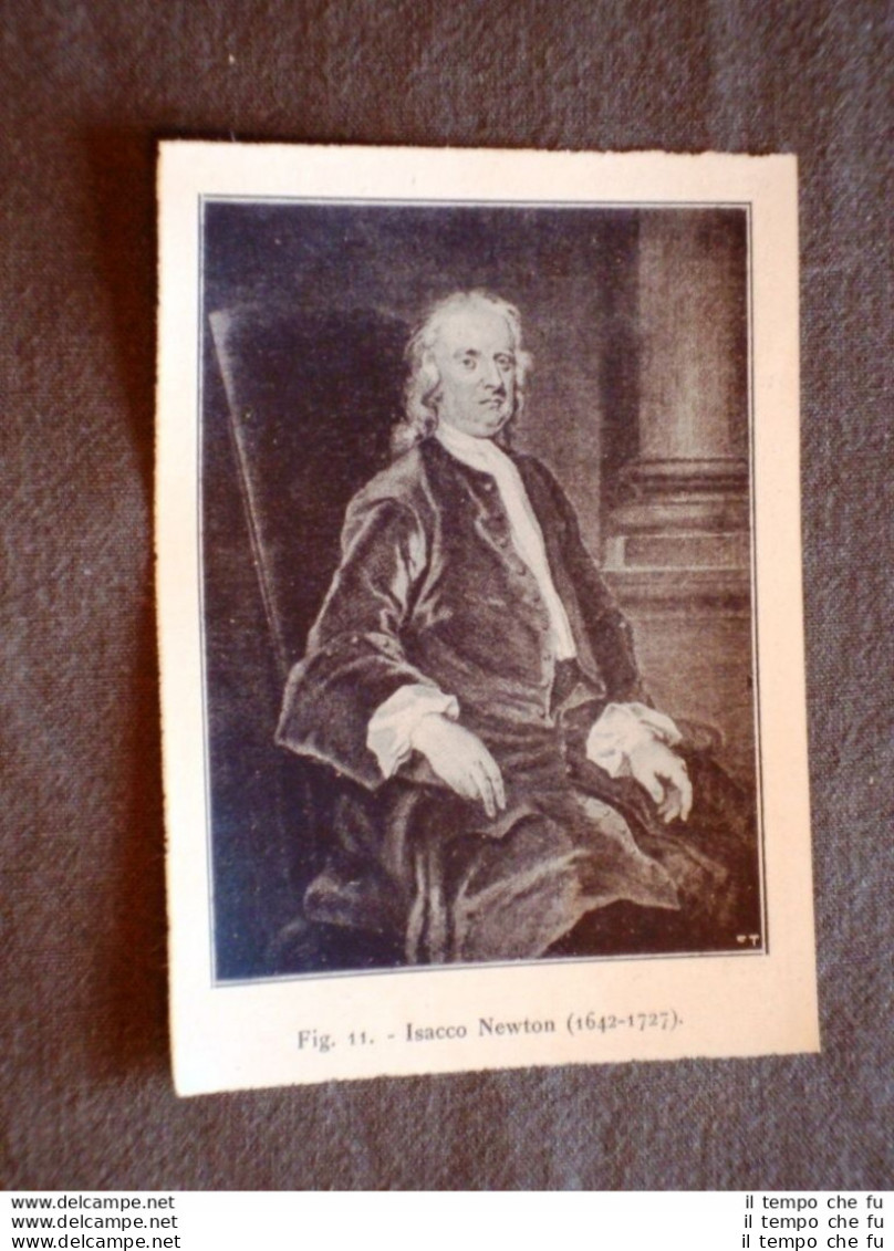 Matematico E Fisico Isaac Newton Di Woolsthorpe-by-Colsterworth - Autres & Non Classés
