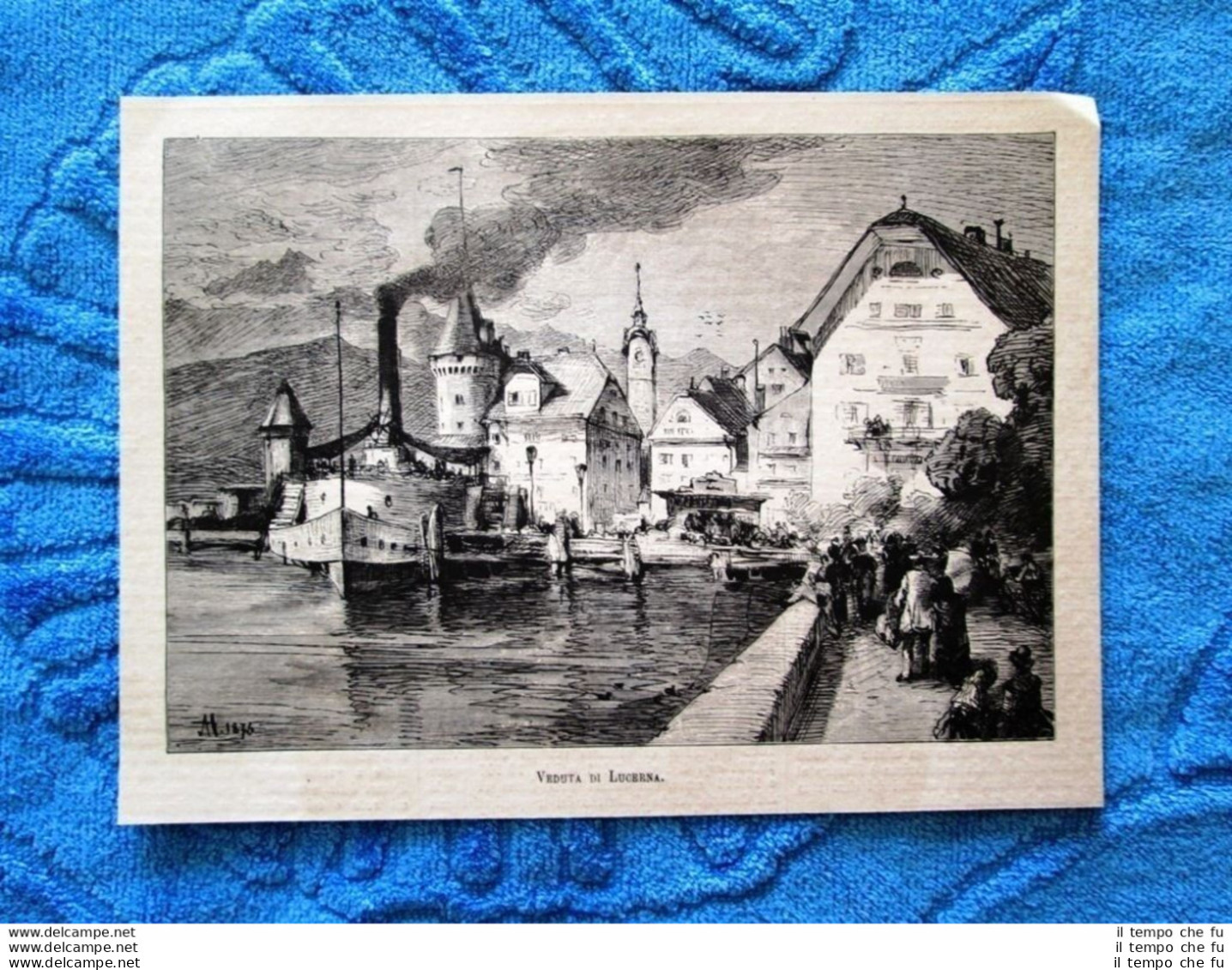 Veduta Di Lucerna - Svizzera - Voor 1900