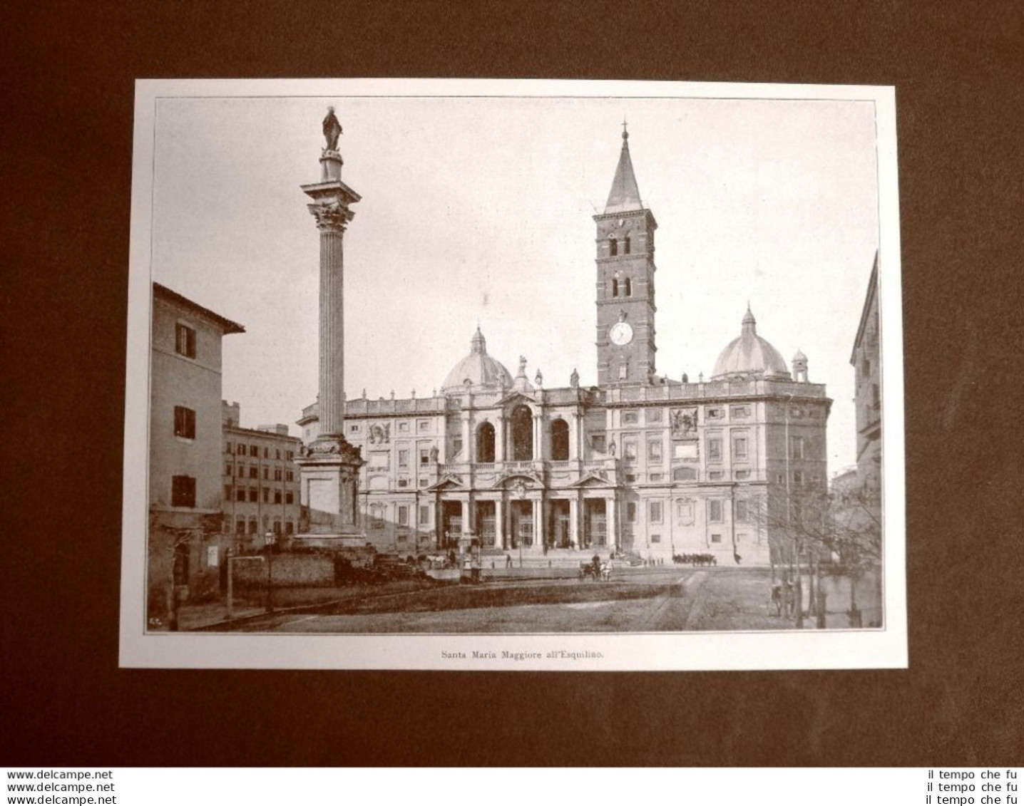 Il Santo Giubileo A Roma Nel 1899 Basilica Di Santa Maria Maggiore All'Esquilino - Avant 1900