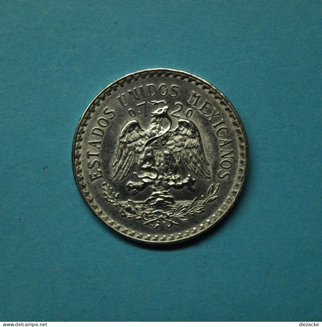 Mexiko 1945 1 Peso 720er Silber (Kof18/3 - Mexico