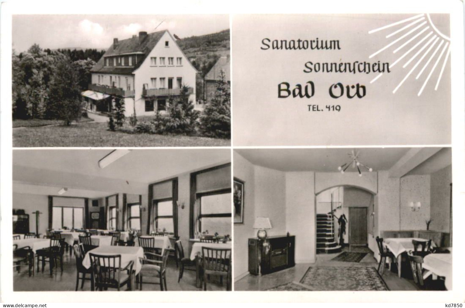 Bad Orb Im Spessart - Sanatorium Sonnenschein - Bad Orb