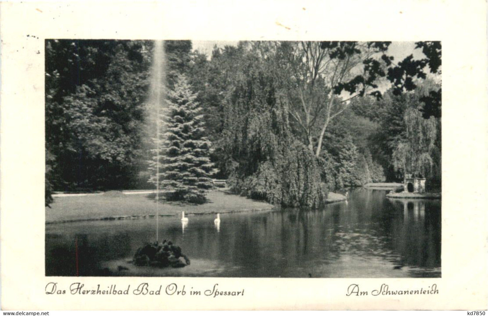 Bad Orb Im Spessart - Am Schwanenteich - Bad Orb