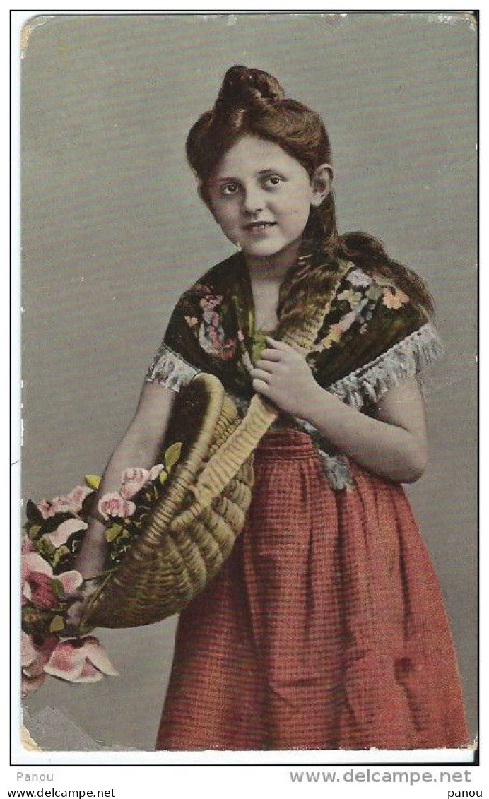 LOT 9 CPA POSTCARDS ENFANTS GARÇONS CHILDREN KINDERS Embroidered Silk Carte Brodee BONNE ANNEE - Altri & Non Classificati