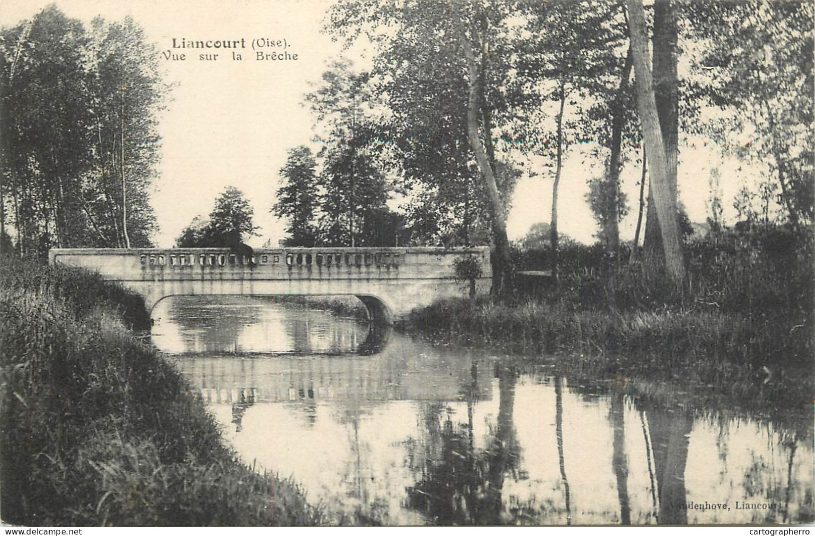 France Cpa Liancourt Chateau Latour Pont - Liancourt