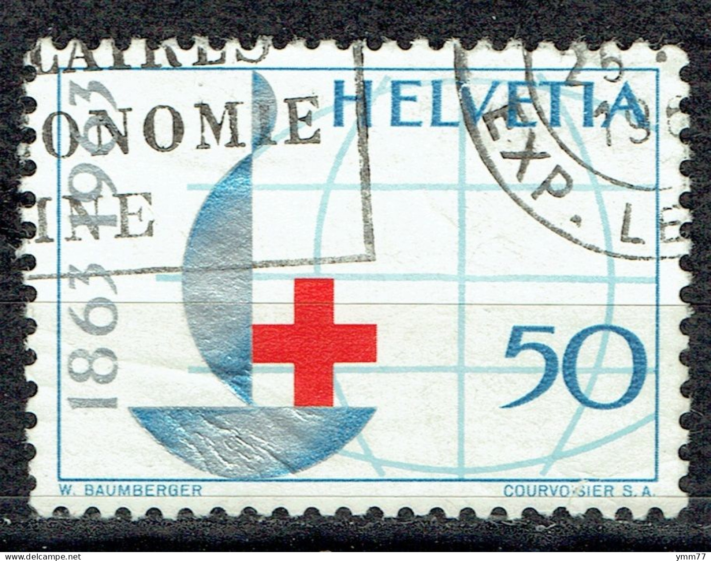 Série De Propagande : Centenaire De La Croix-Rouge Internationale - Gebruikt