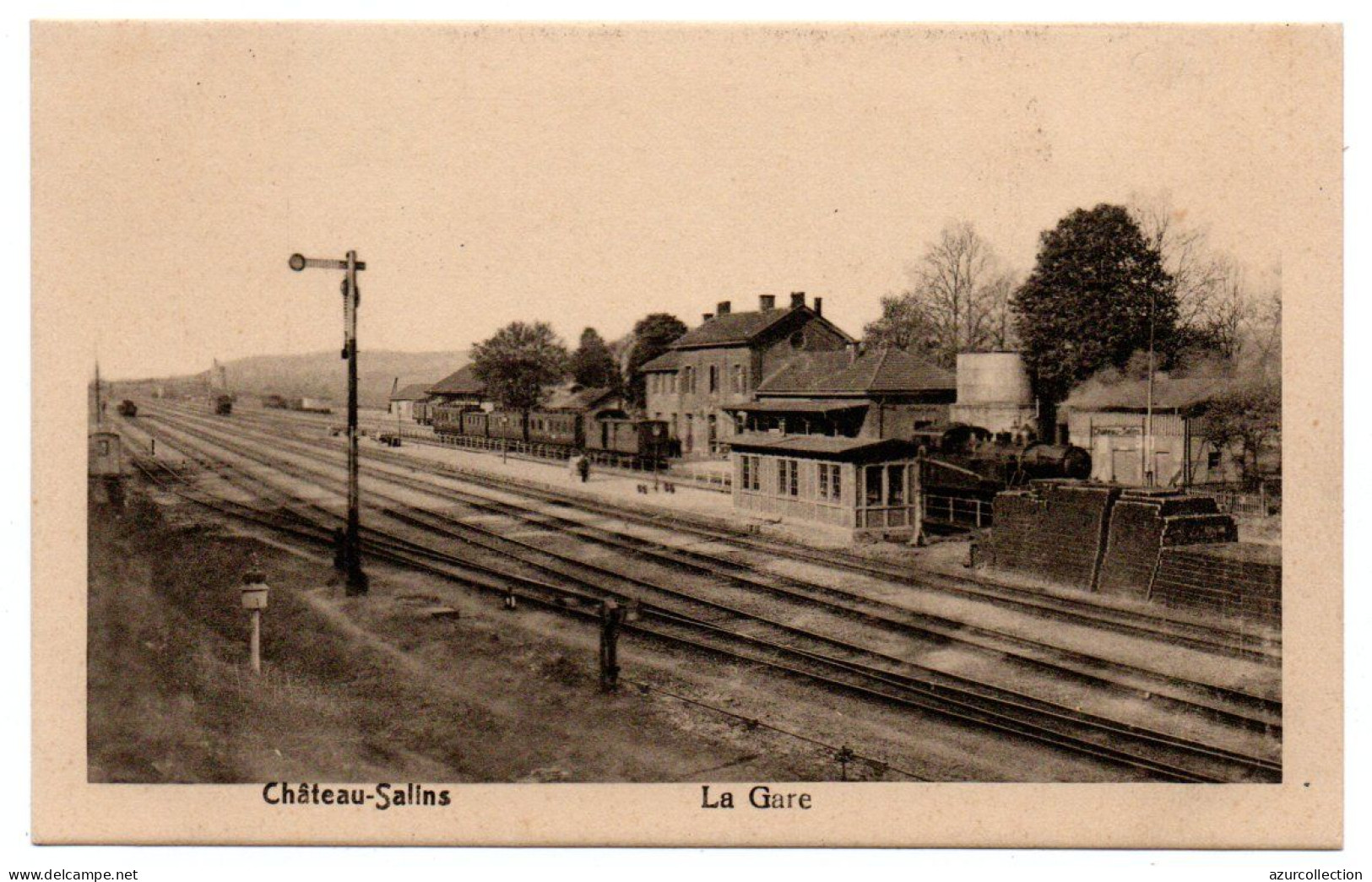 Château-Salins. La Gare - Other & Unclassified