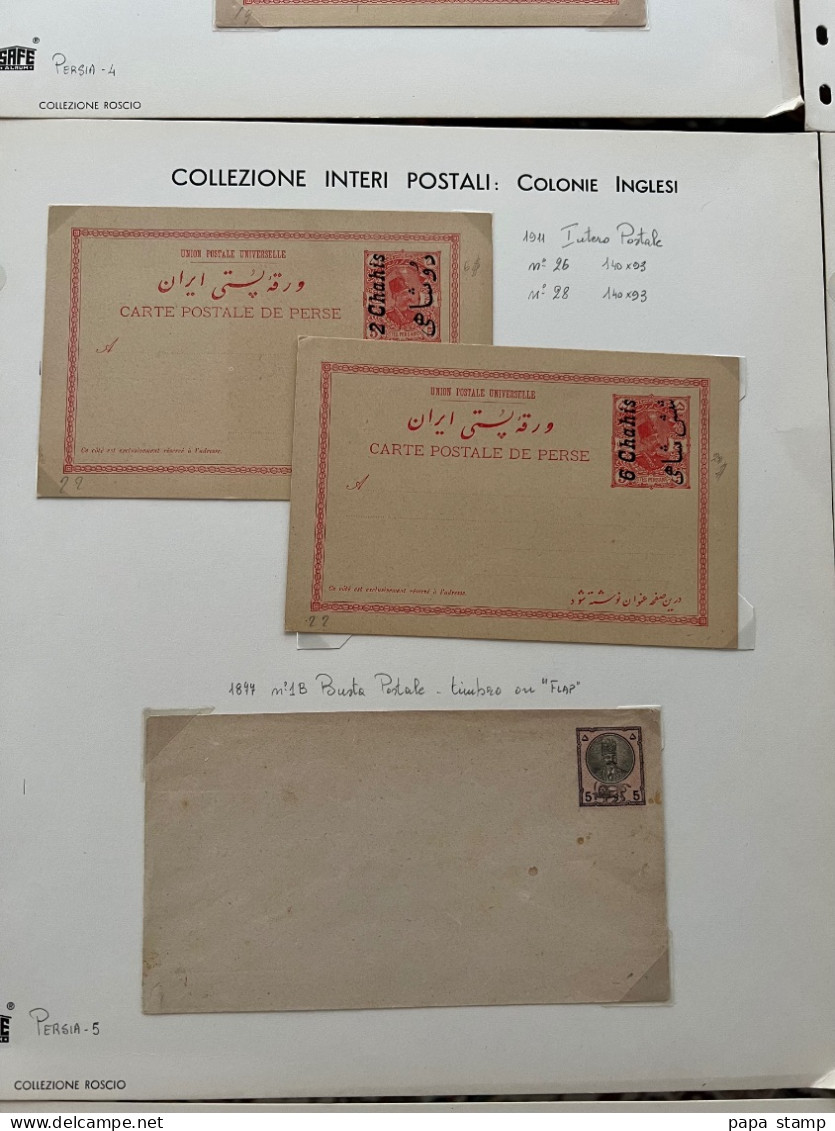 Middle east Persia Perse 33 Postcards, Wrappers and Postal stationery