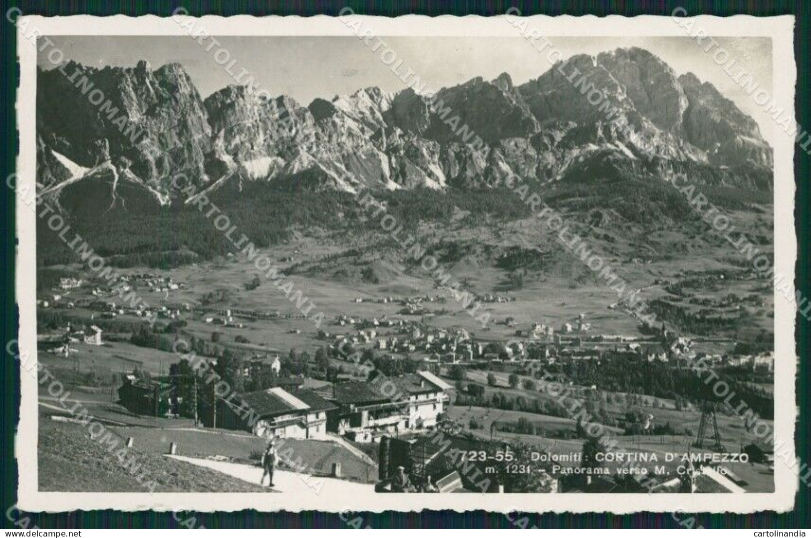 Belluno Cortina D'Ampezzo Foto Cartolina KV3856 - Belluno