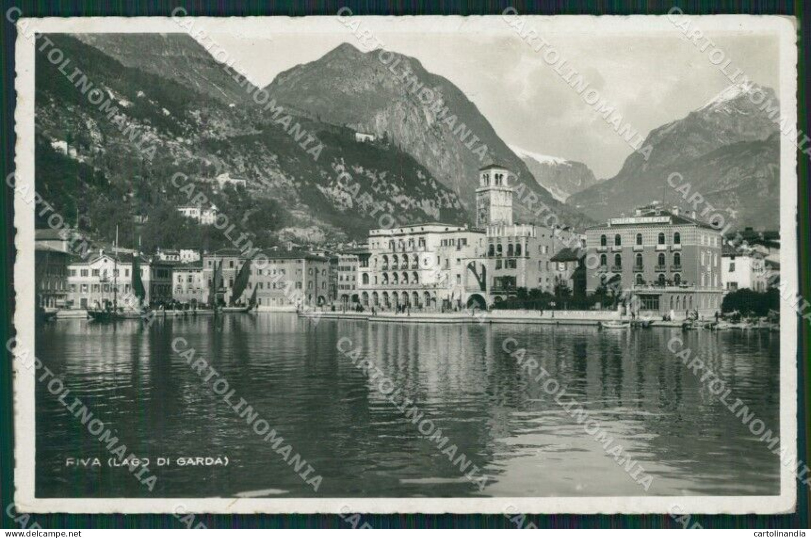 Trento Riva Del Garda Foto Cartolina KV3876 - Trento