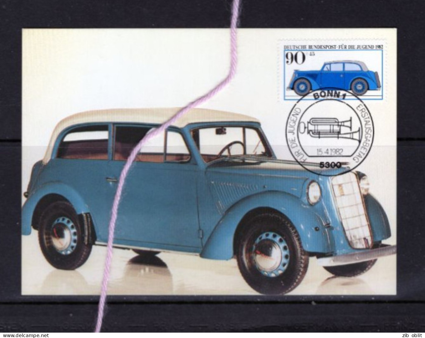 (alm)  CARTE MAXIMUM BERLIN VOITURE CAR COCHE WAGEN OPEL OLYMPIA 1937 - Turismo