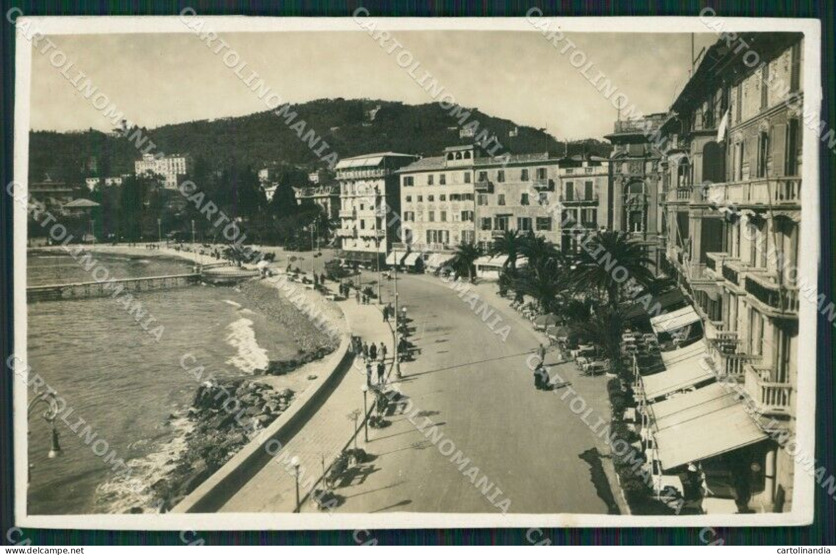 Genova Rapallo Foto Cartolina KV3940 - Genova