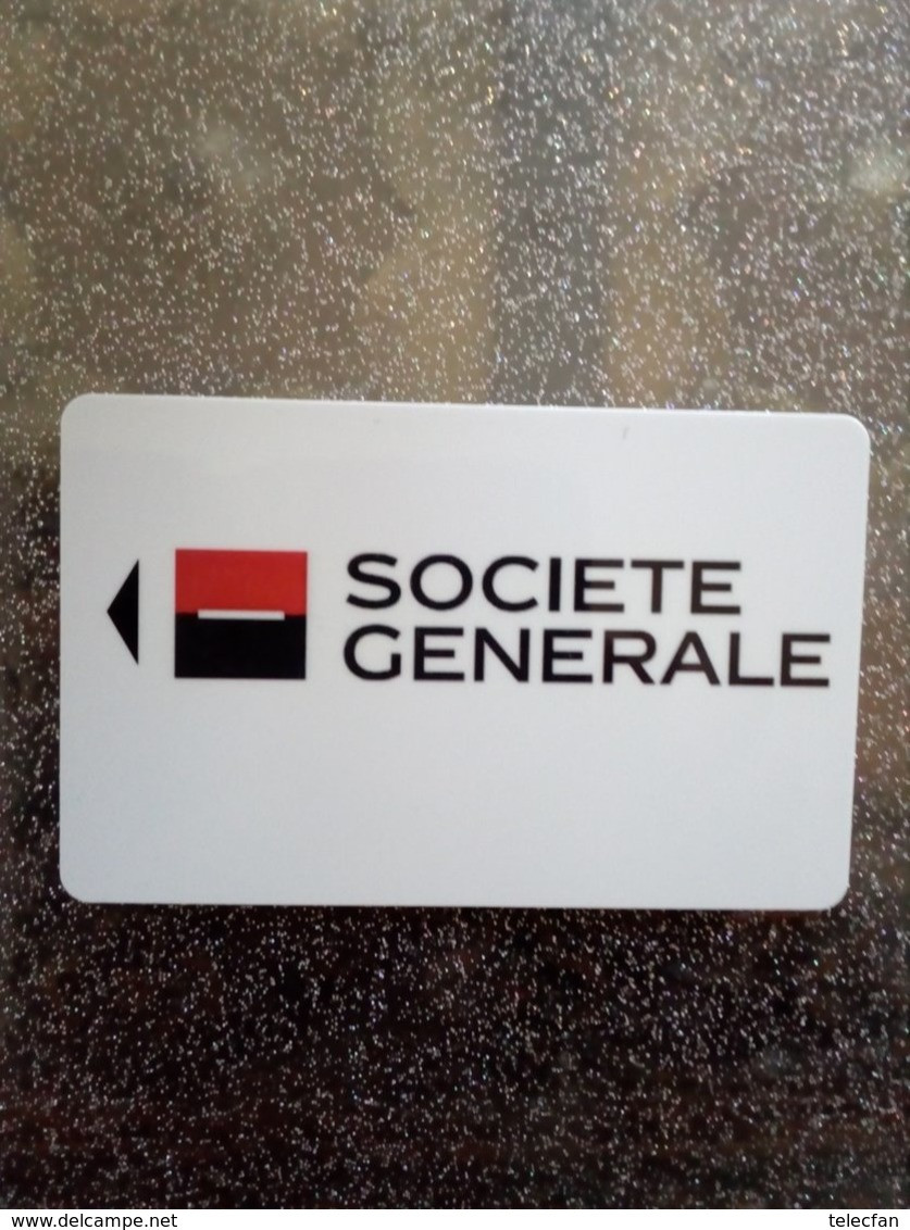 FRANCE CARTE BANQUE INTERNE SOCIETE GENERALE MAGNETIQUE NEUVE MINT - Disposable Credit Card