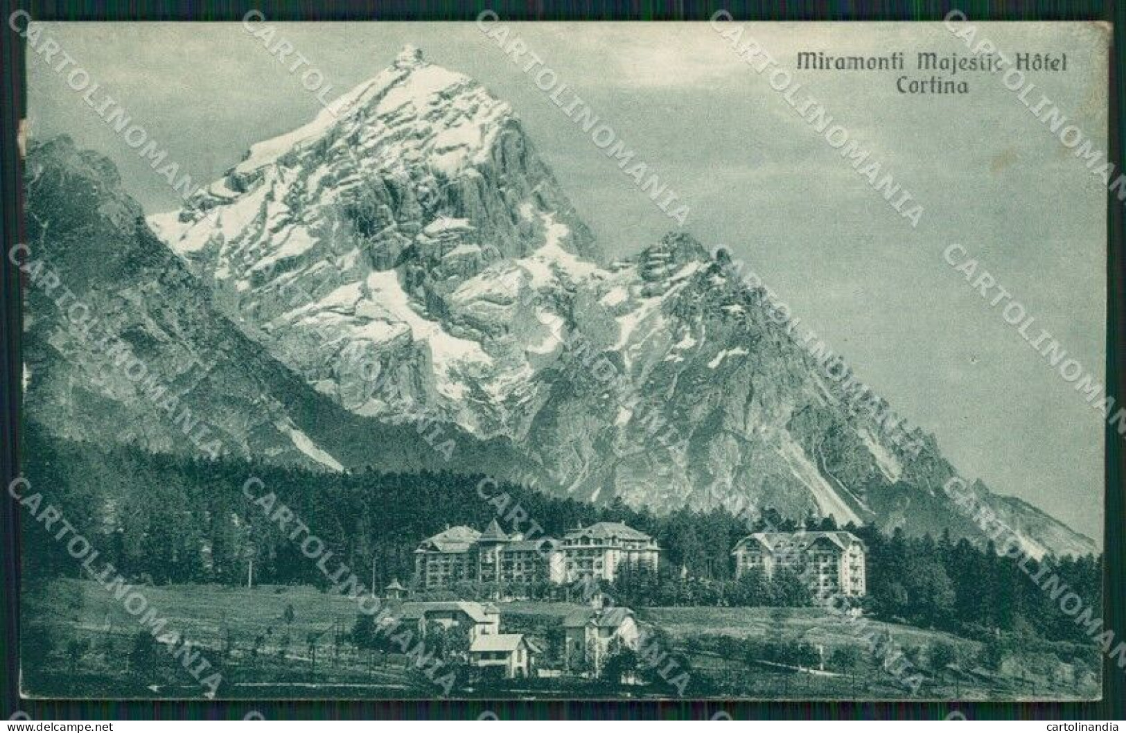 Belluno Cortina D'Ampezzo Cartolina KV1998 - Belluno