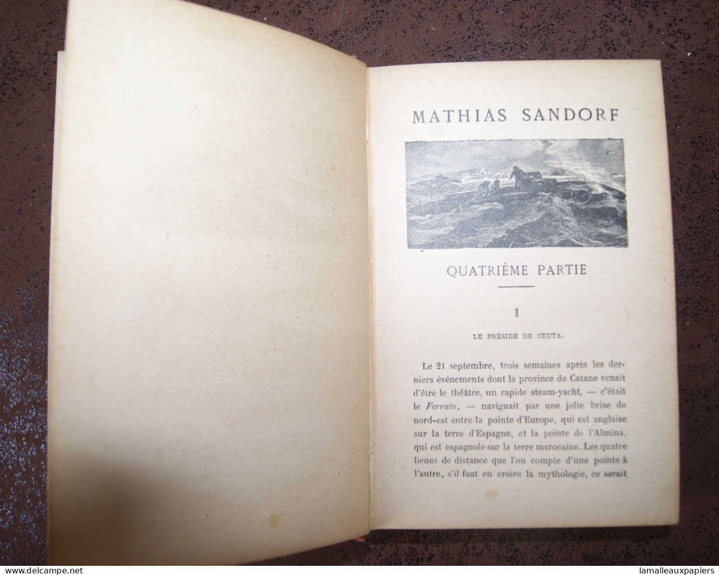 Mathias SANDORF (Tome 3) (Jules VERNE) 1923 Collection Hetzel - 1901-1940