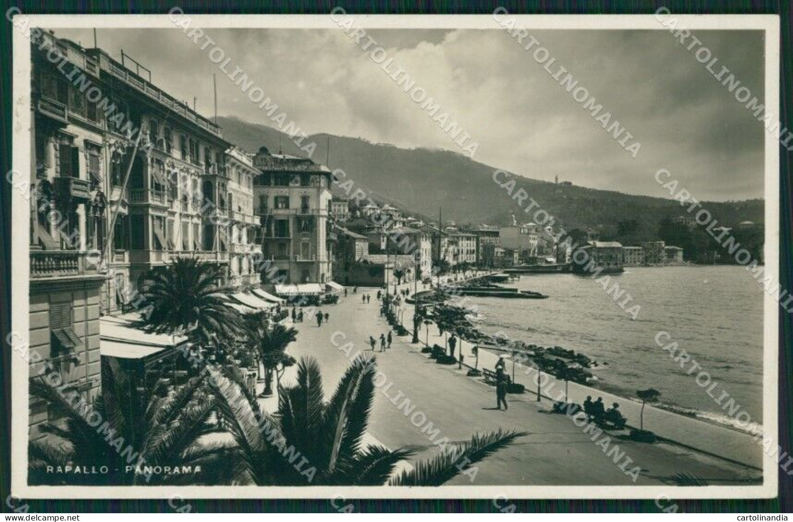 Genova Rapallo Foto Cartolina KV2089 - Genova