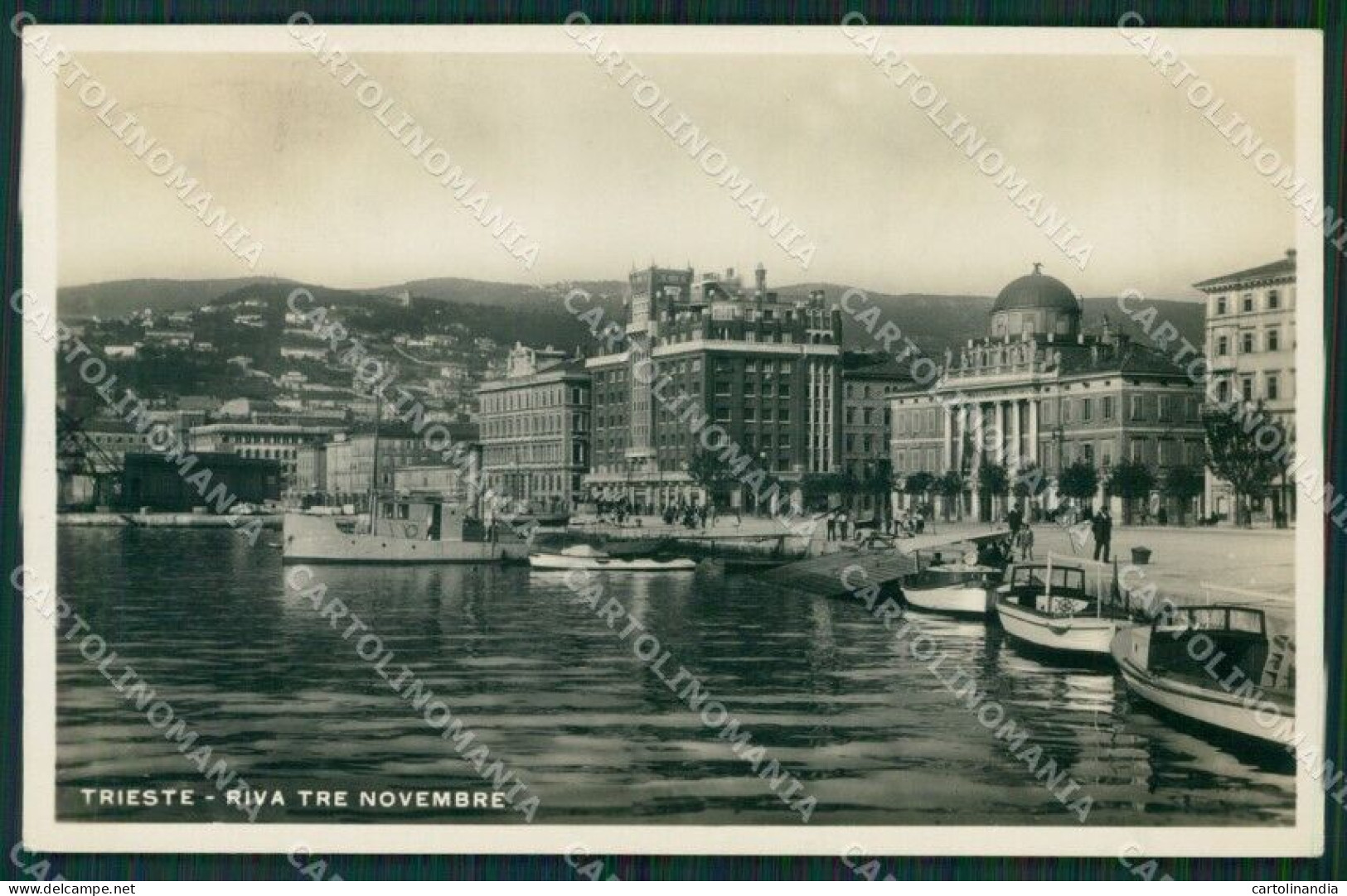 Trieste Città Foto Cartolina KV2100 - Trieste