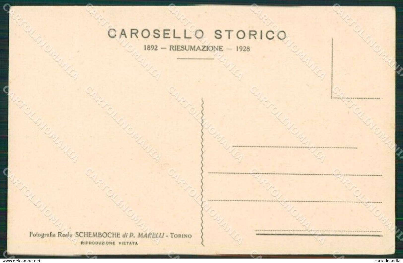 Torino Costumi Cartolina KV1987 - Autres & Non Classés