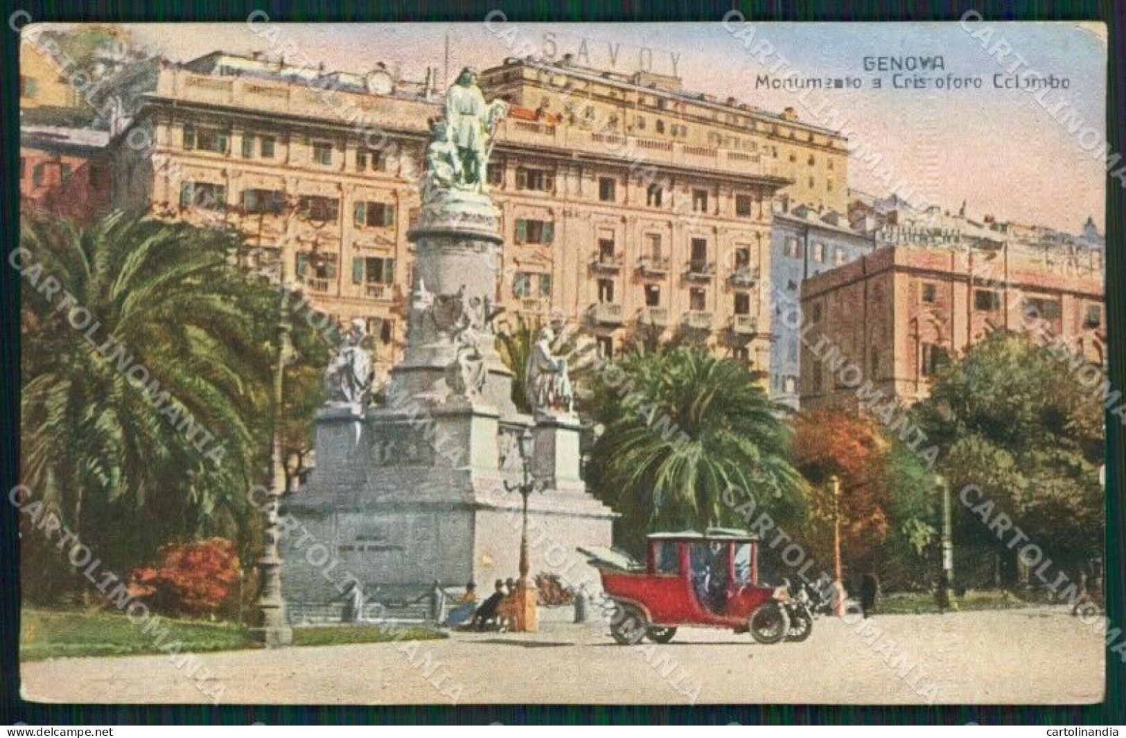 Genova Città Colombo Cartolina KV1972 - Genova