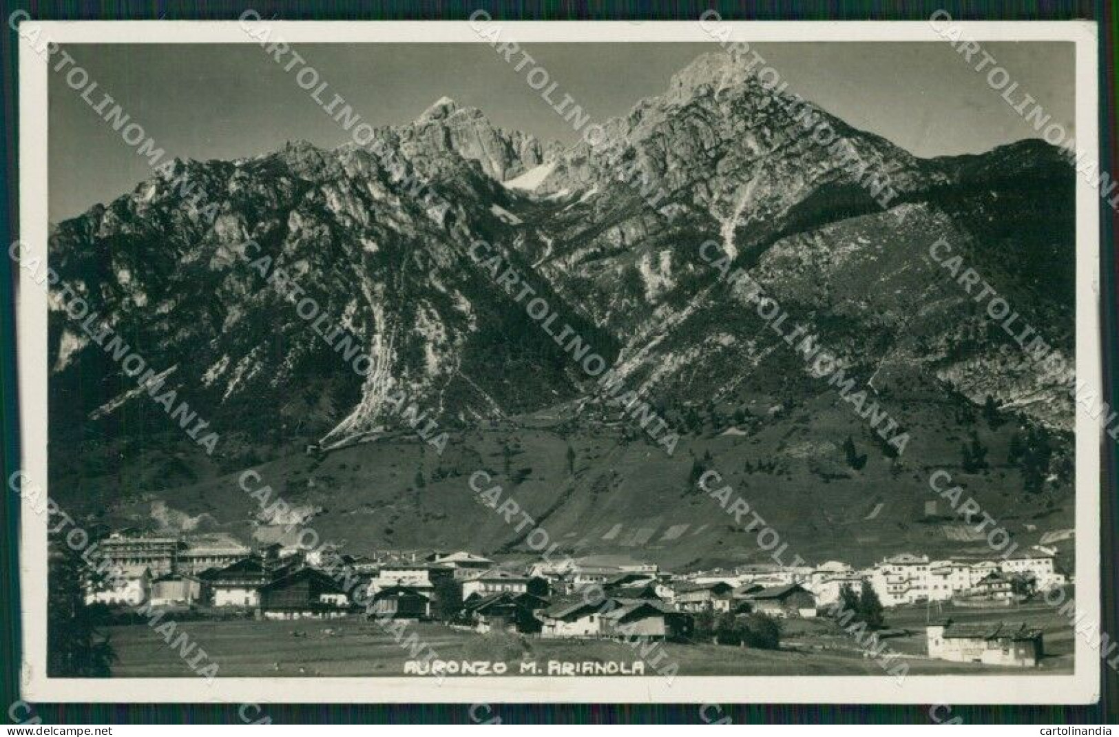 Belluno Auronzo Foto Cartolina KV2107 - Belluno