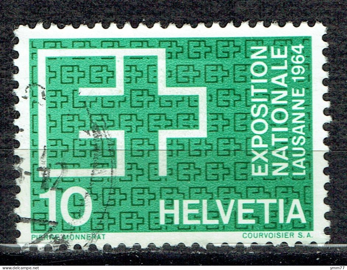 Propagande Pour L'exposition Nationale De Lausanne : Emblème De L'exposition - Used Stamps