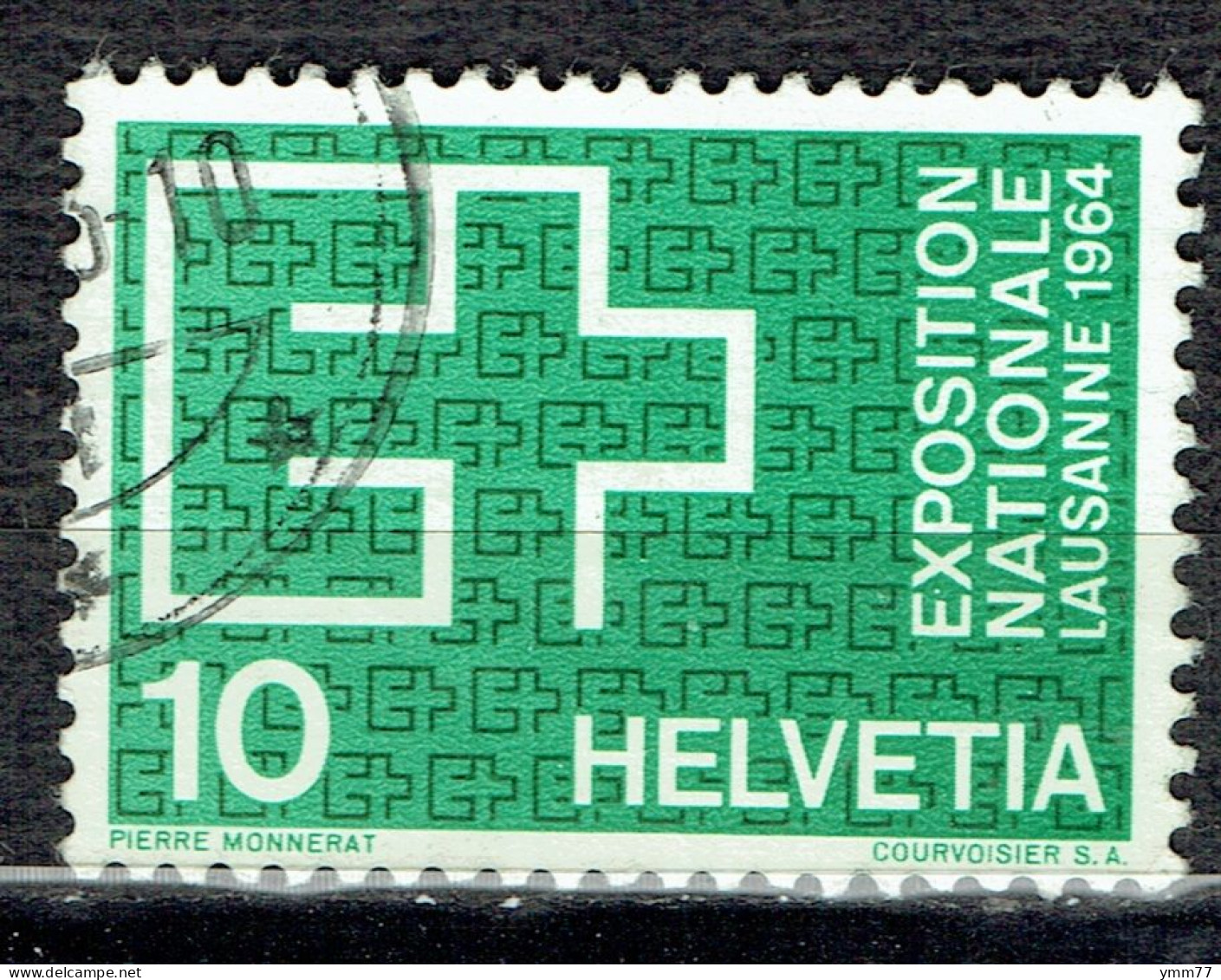 Propagande Pour L'exposition Nationale De Lausanne : Emblème De L'exposition - Used Stamps