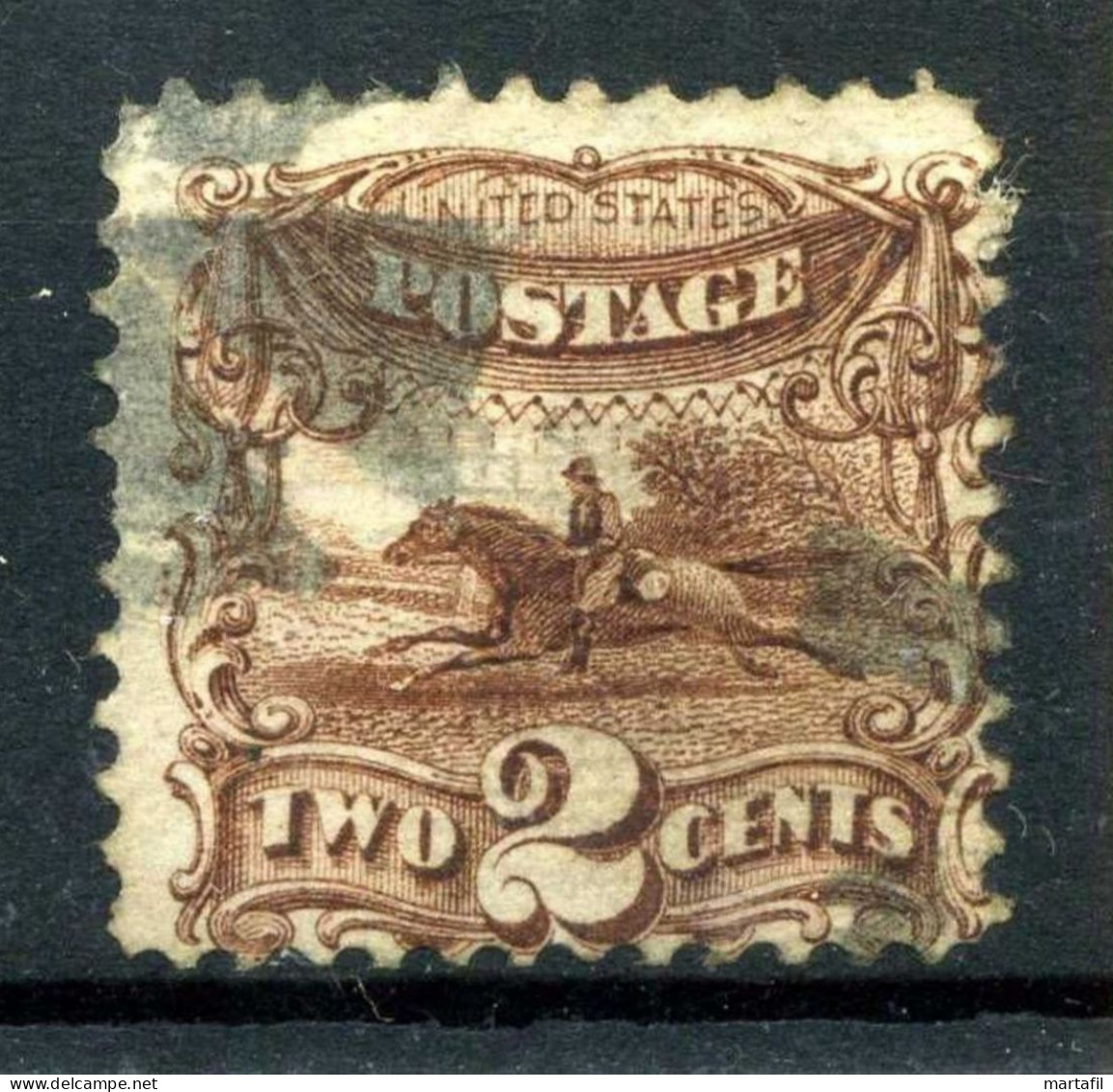 1869  STATI UNITI USA United States N.34 USATO 2 Cents - Gebraucht