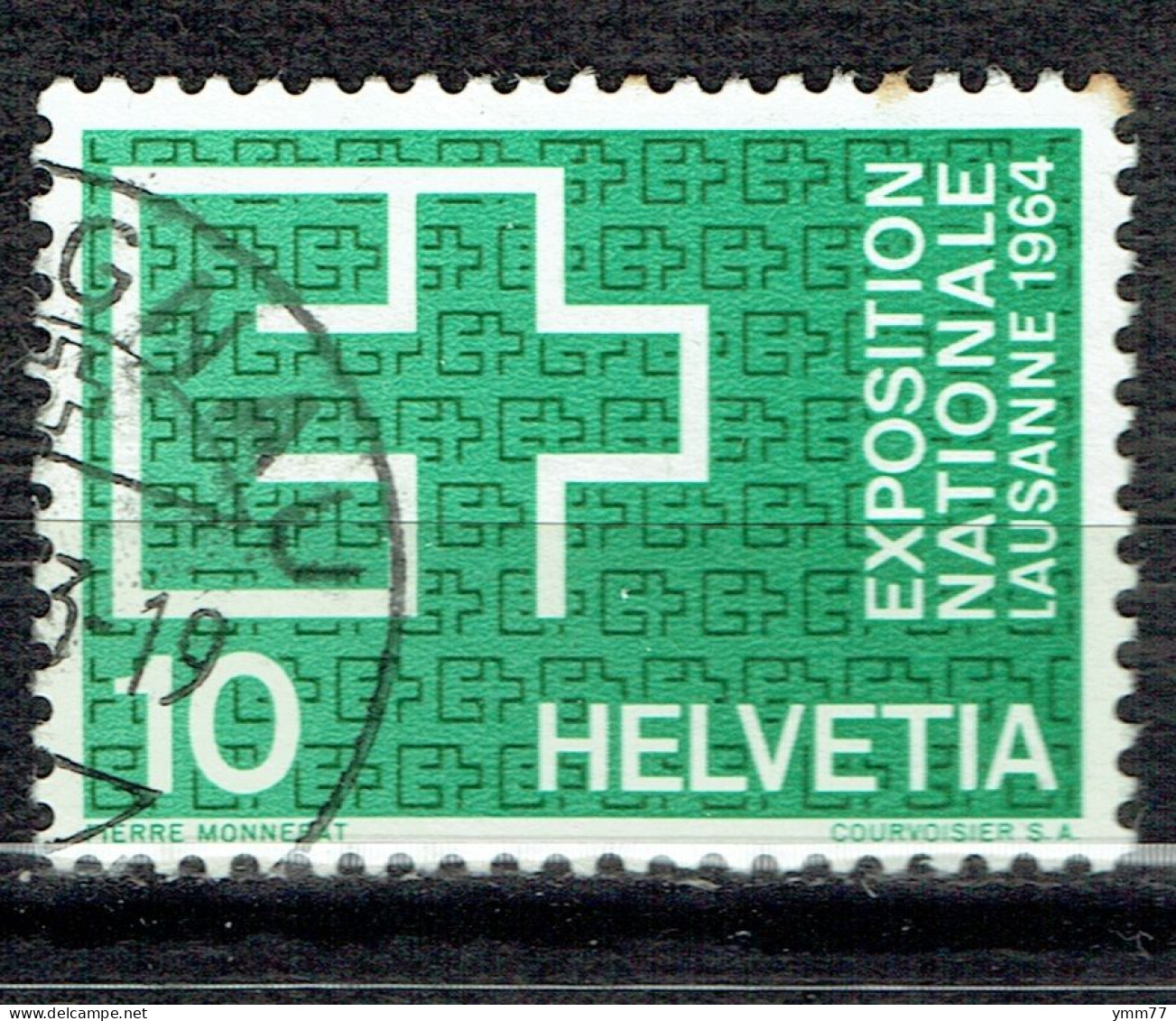 Propagande Pour L'exposition Nationale De Lausanne : Emblème De L'exposition - Used Stamps